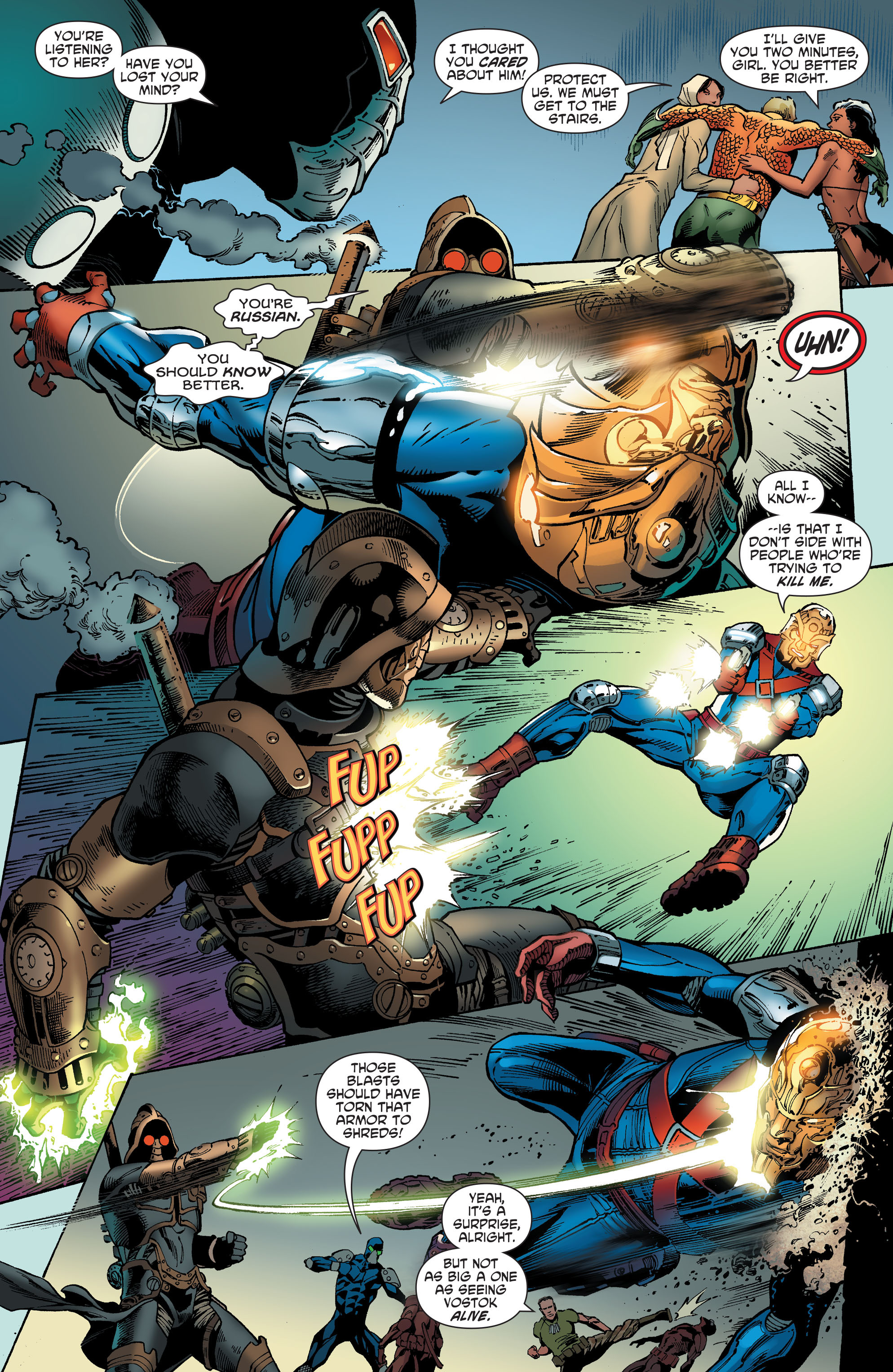 Read online Aquaman and the Others comic -  Issue #5 - 11