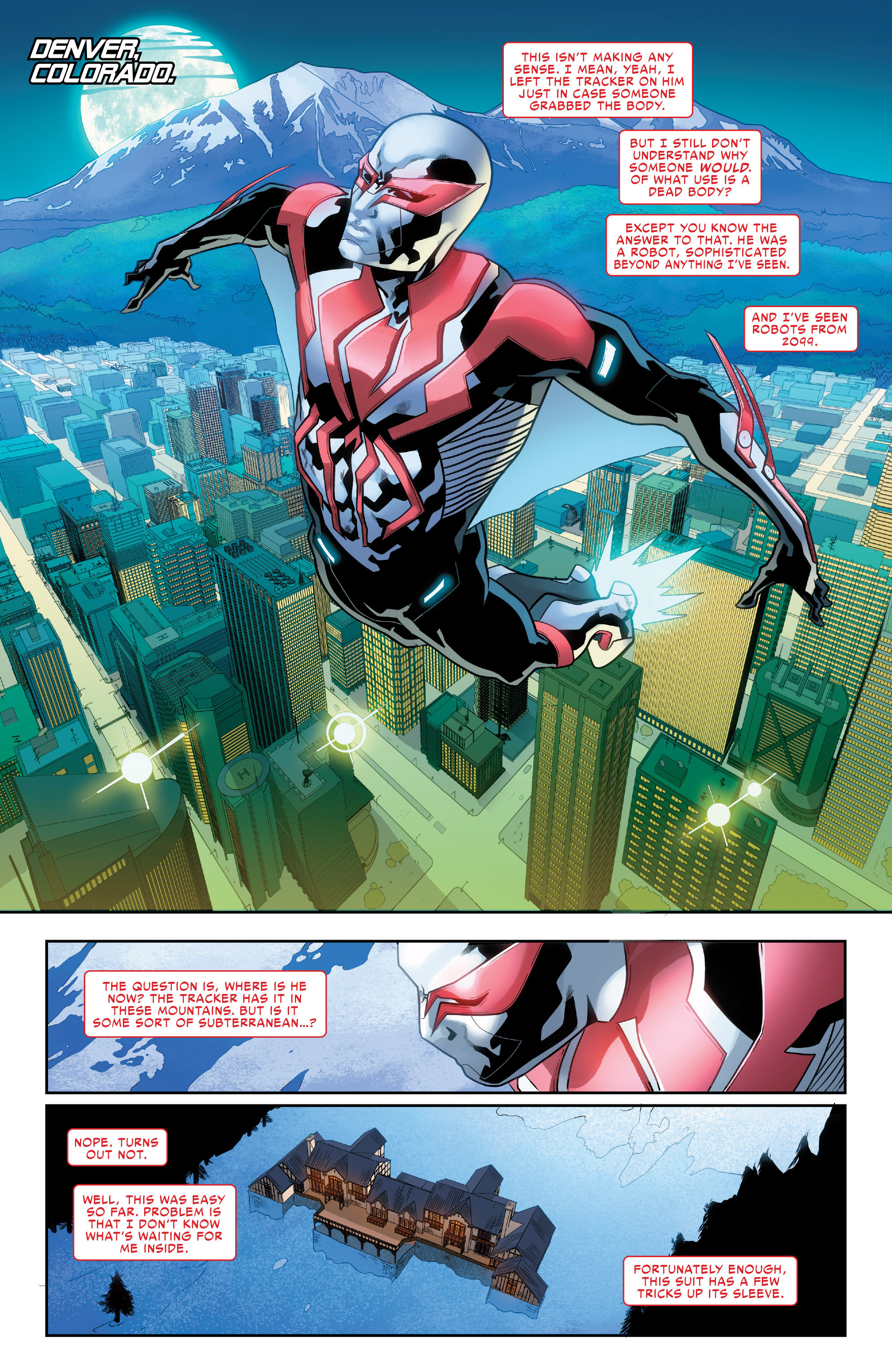 Read online Spider-Man 2099 (2015) comic -  Issue #10 - 11
