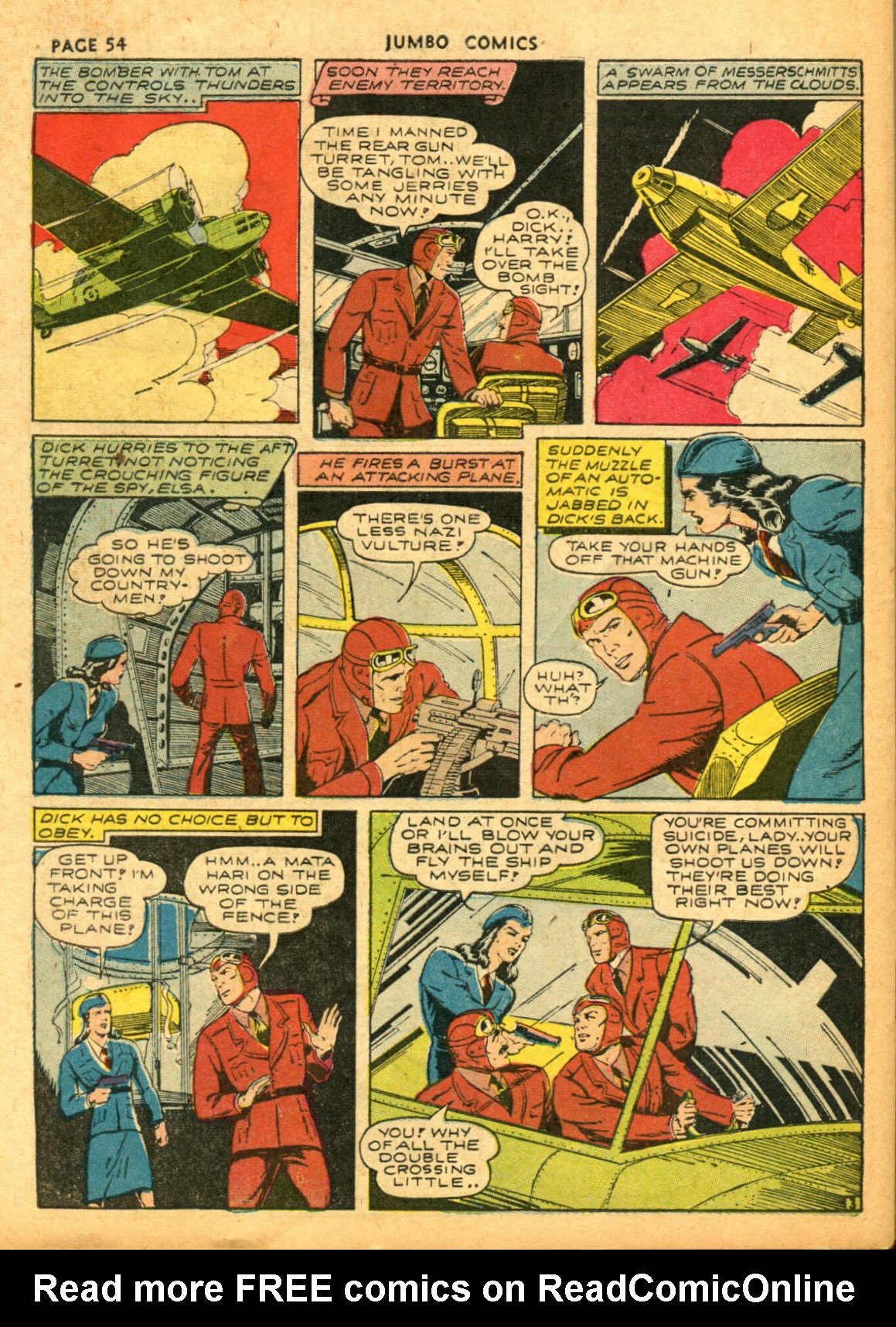 Read online Jumbo Comics comic -  Issue #34 - 57