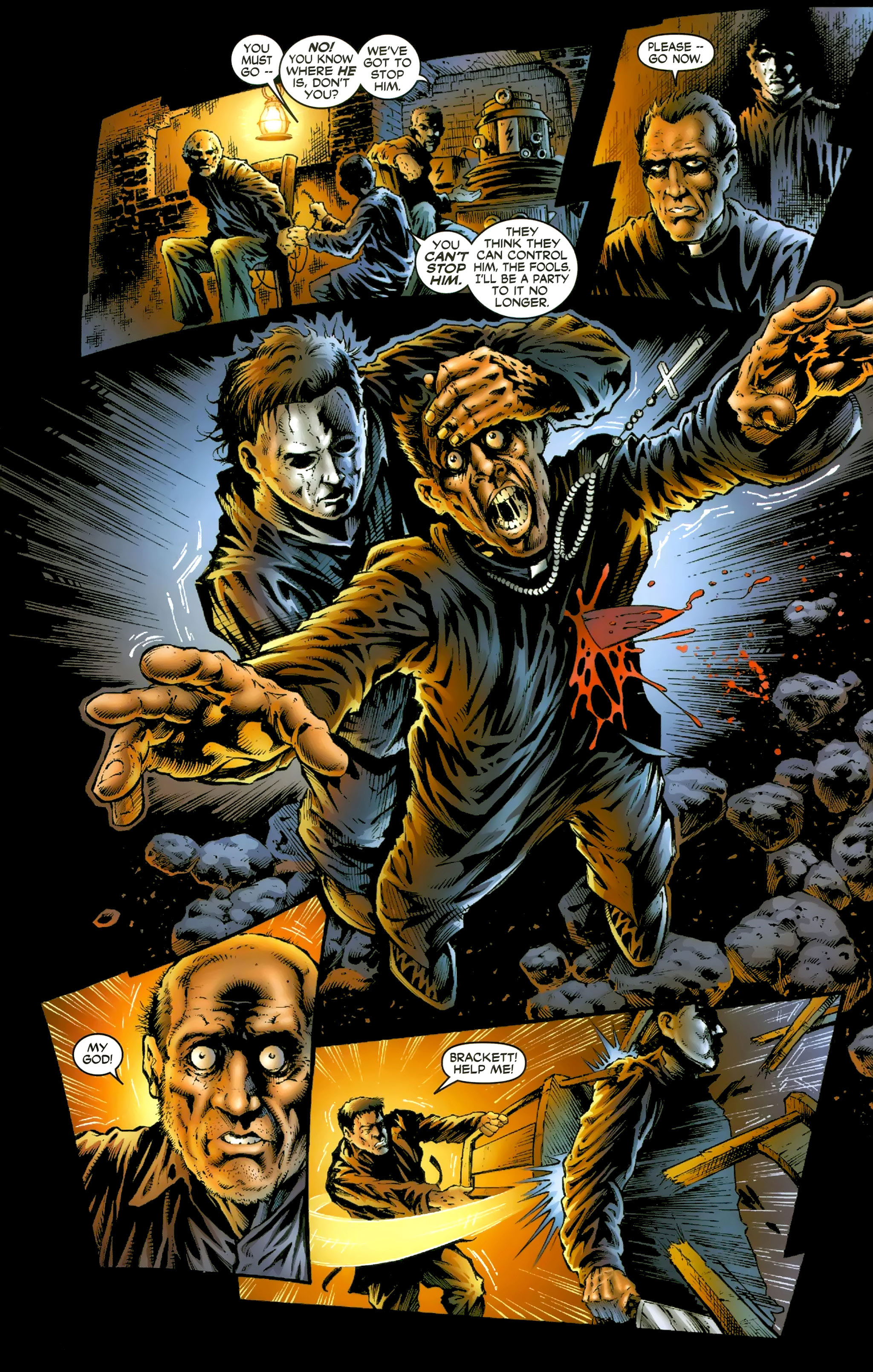 Read online Halloween II: The Blackest Eyes comic -  Issue # Full - 21