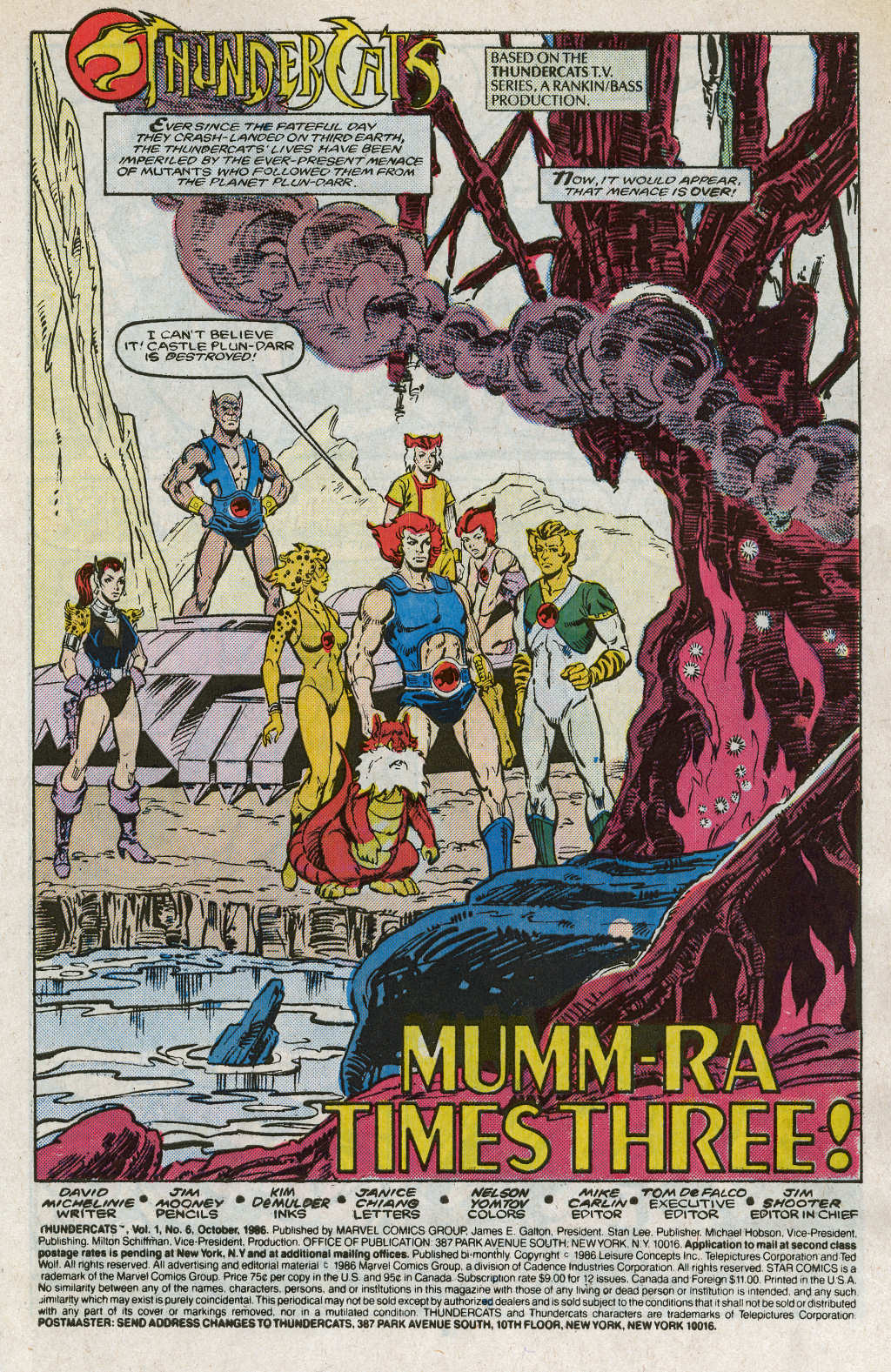 Read online ThunderCats (1985) comic -  Issue #6 - 3