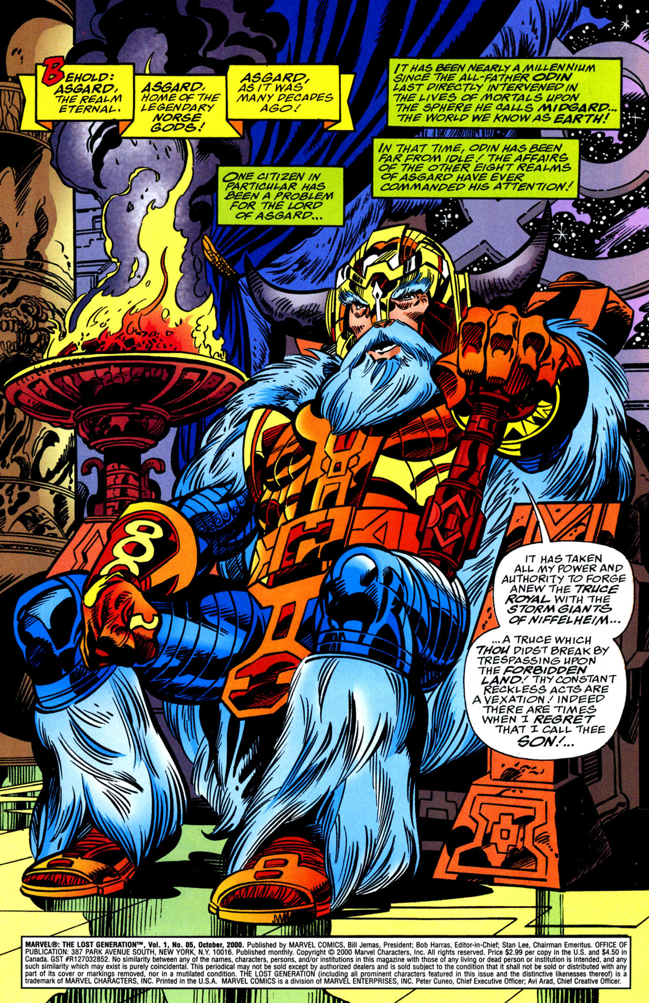 Read online Marvel: The Lost Generation comic -  Issue #5 - 2