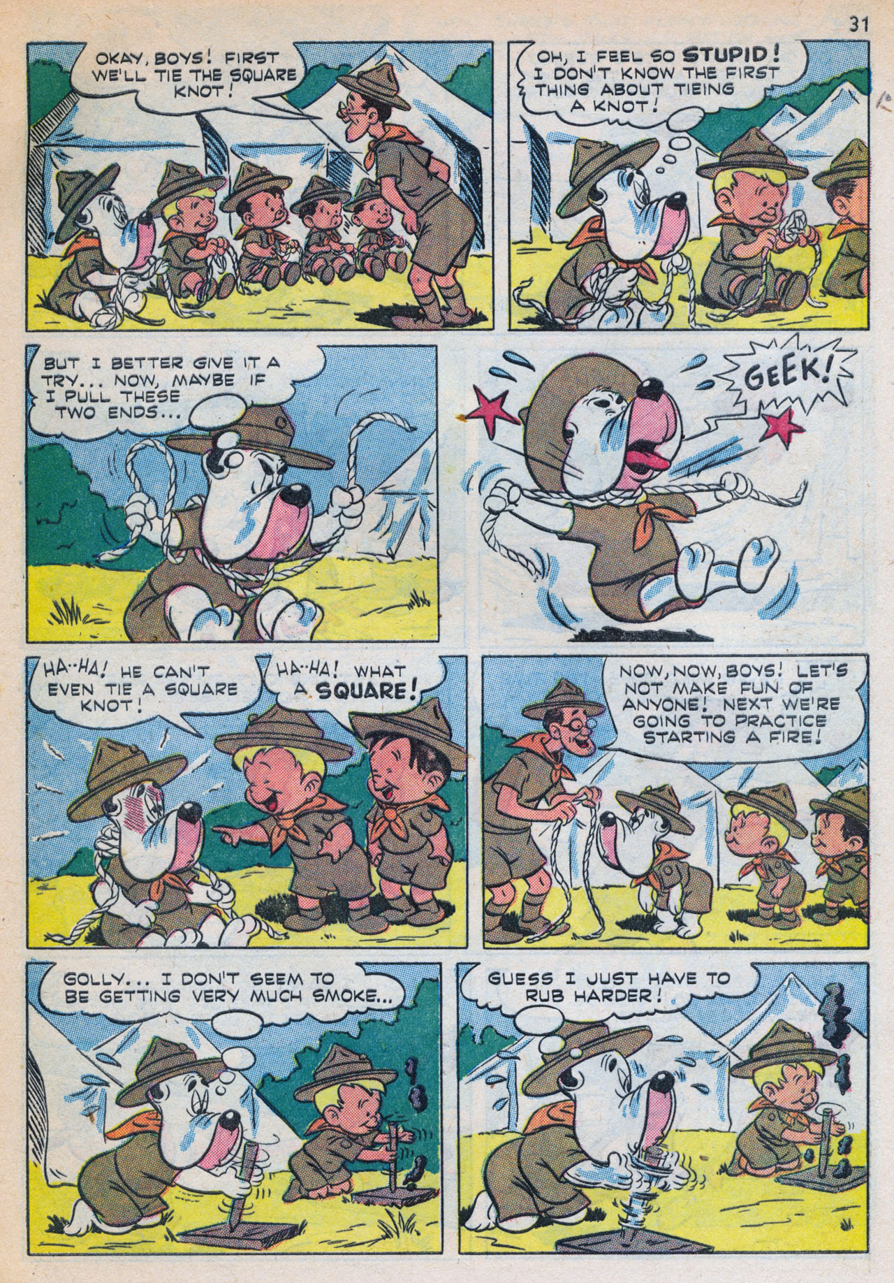 Read online Tom and Jerry's Summer Fun comic -  Issue #2 - 33