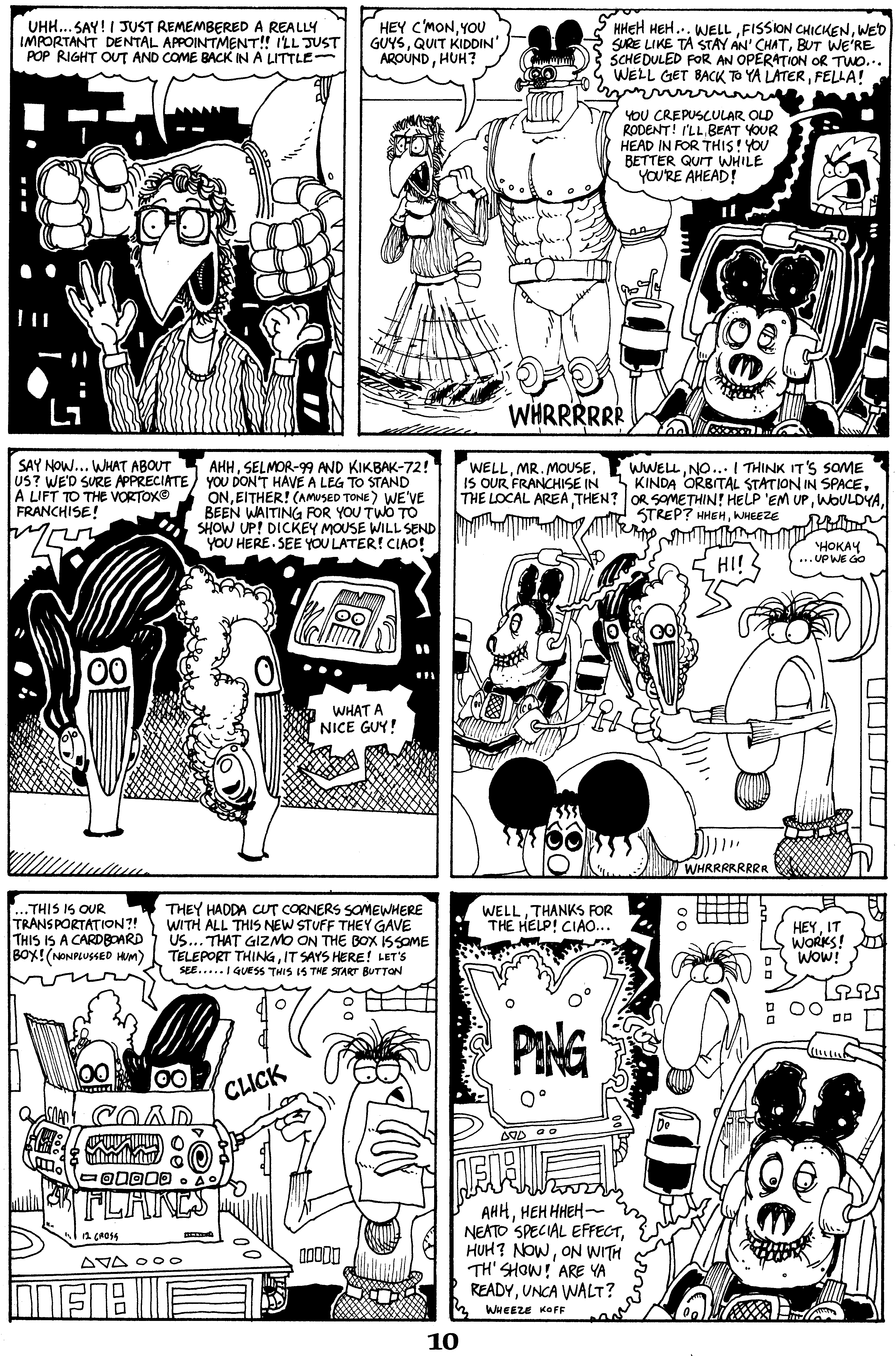 Read online Critters comic -  Issue #30 - 12