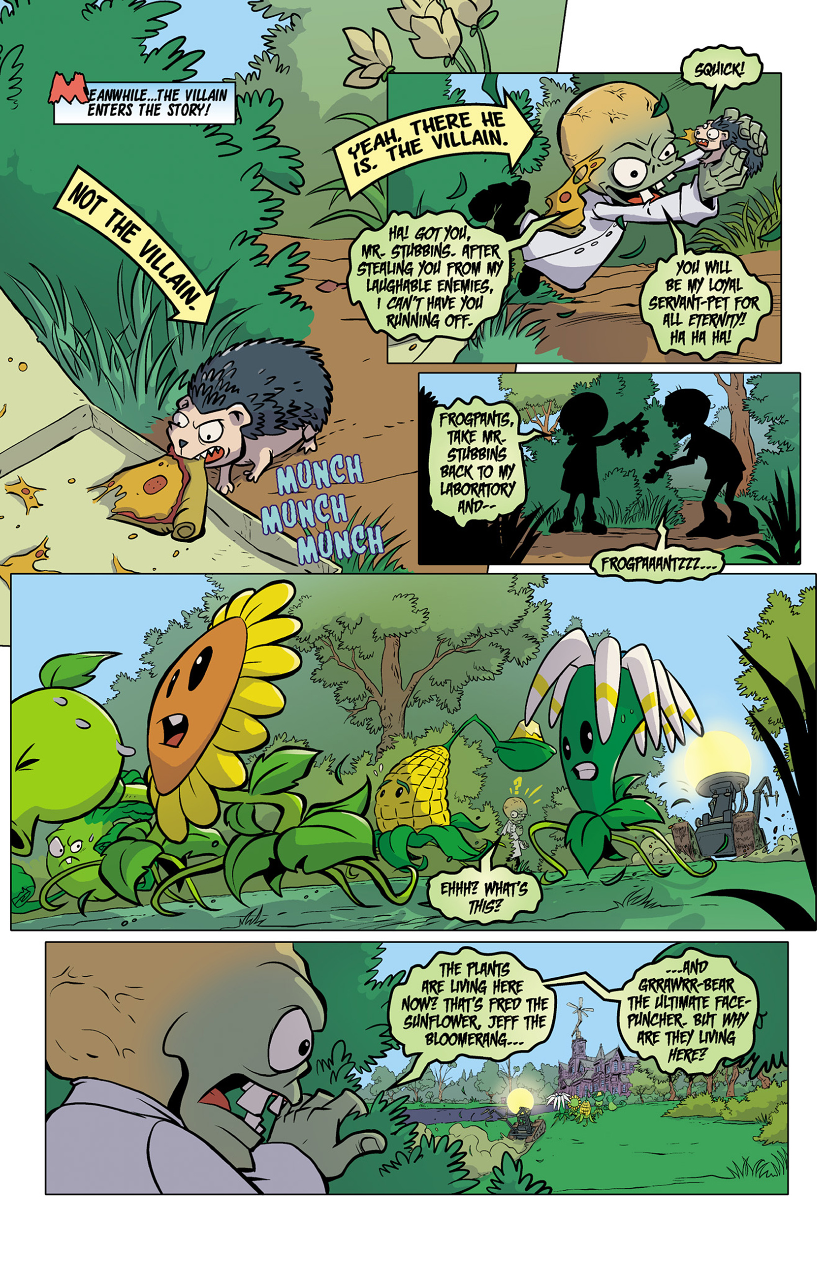 Read online Plants vs. Zombies: Grown Sweet Home comic -  Issue #4 - 13