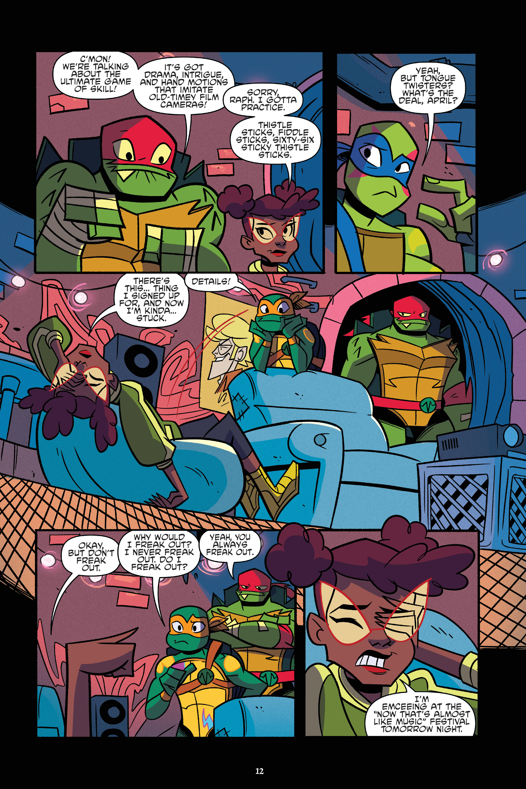 Read online Rise of the Teenage Mutant Ninja Turtles: Sound Off! comic -  Issue # _TPB - 13
