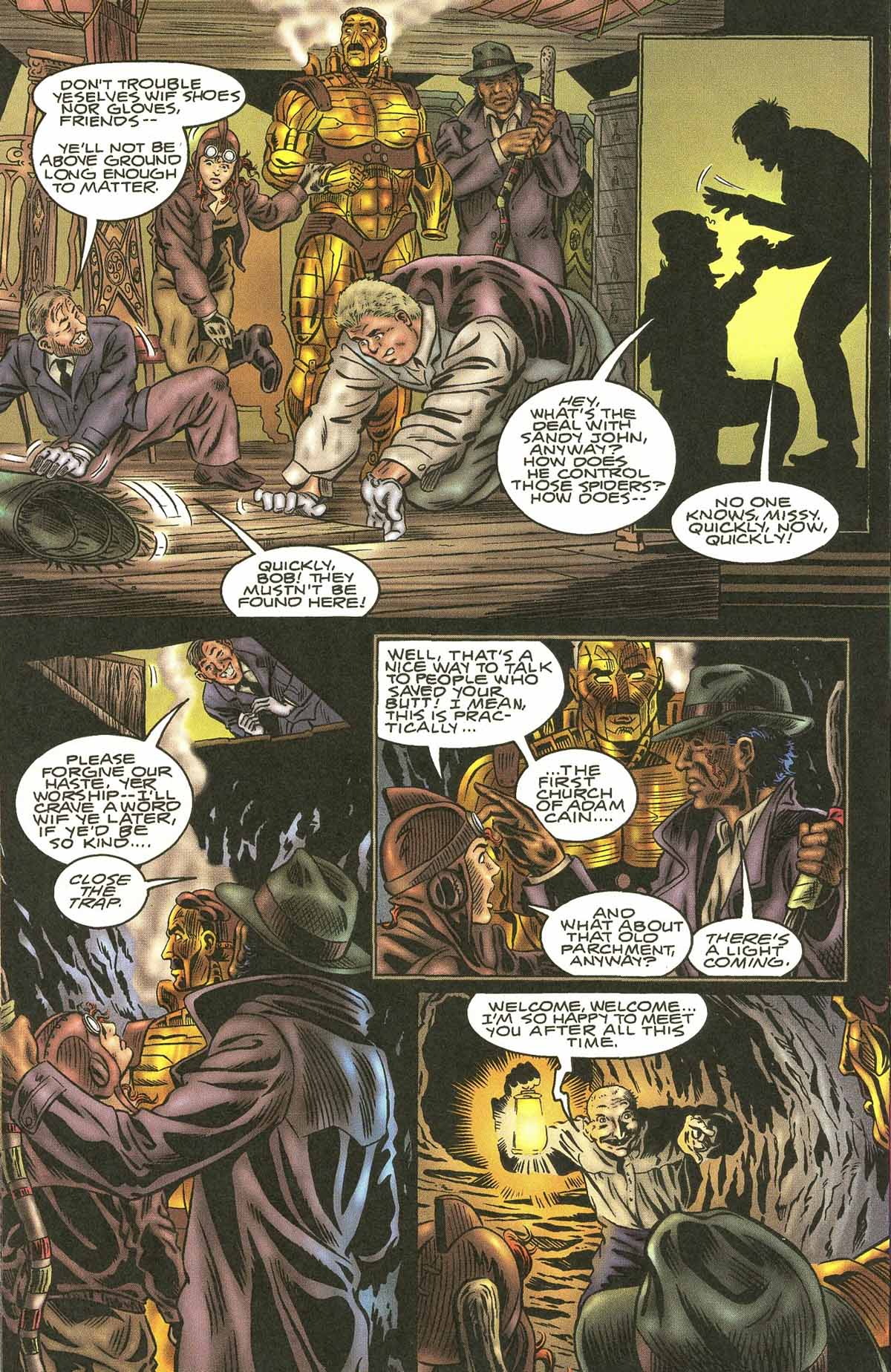 Read online Neil Gaiman's Mr. Hero - The Newmatic Man (1995) comic -  Issue #17 - 22