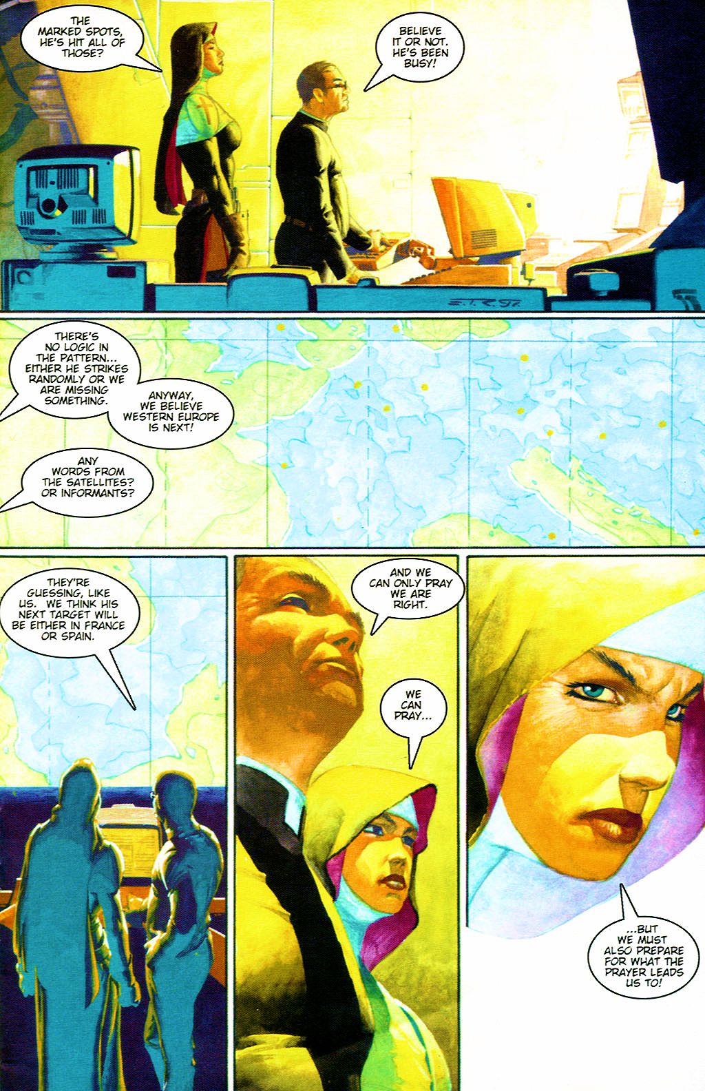 Read online Warrior Nun: Frenzy comic -  Issue #1 - 10