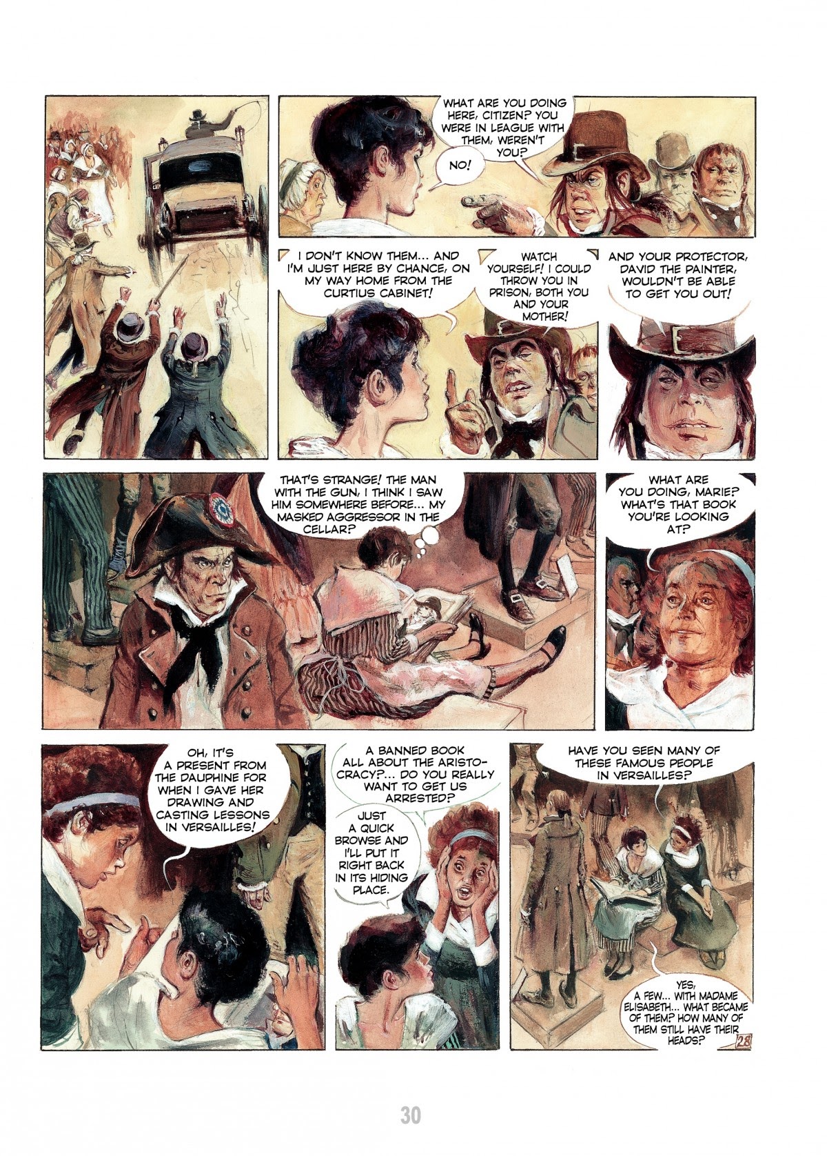 Read online The Fascinating Madame Tussaud comic -  Issue # TPB - 32