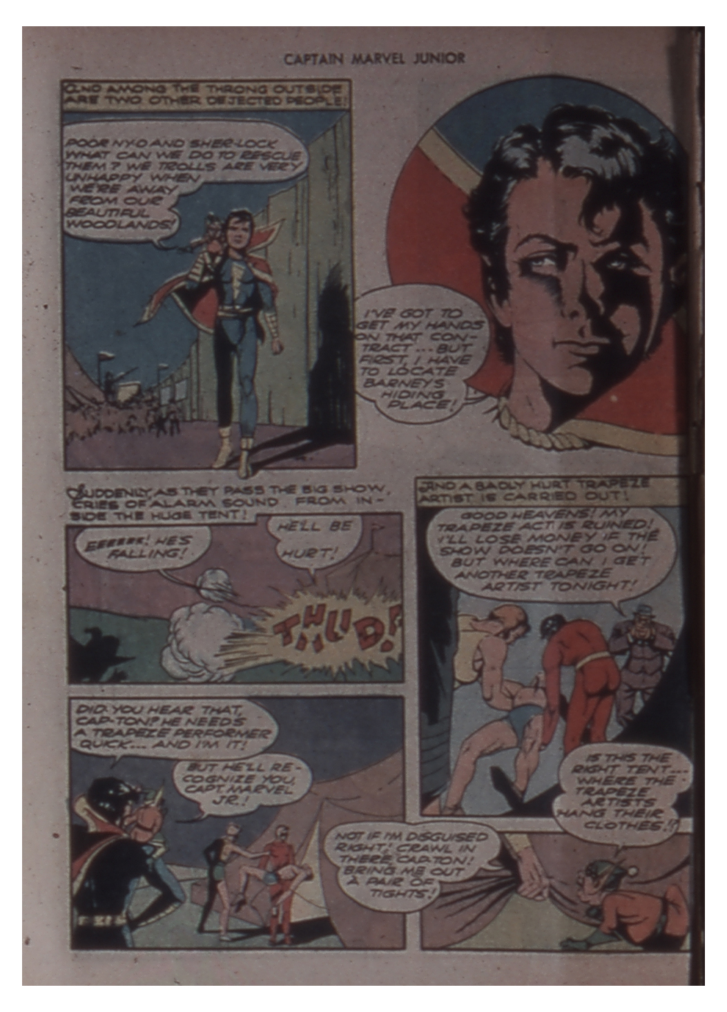 Read online Captain Marvel, Jr. comic -  Issue #11 - 12