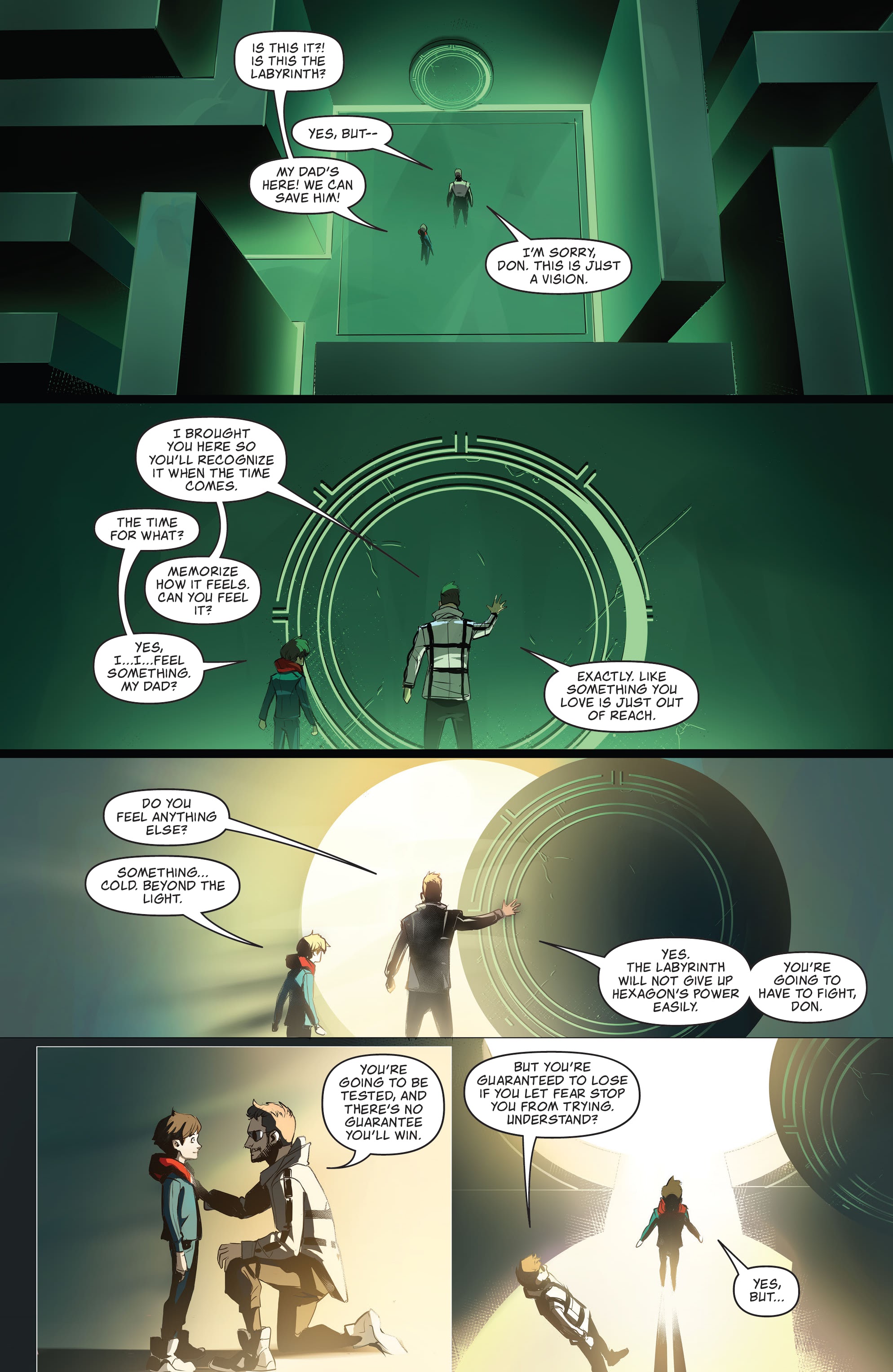 Read online Hexagon comic -  Issue #4 - 28