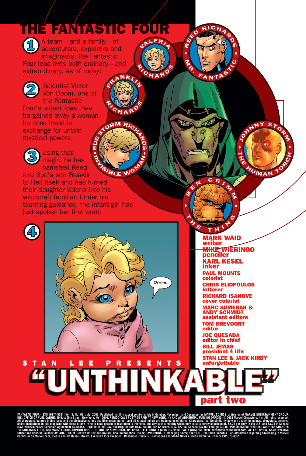 Read online Fantastic Four (1998) comic -  Issue #69 - 2