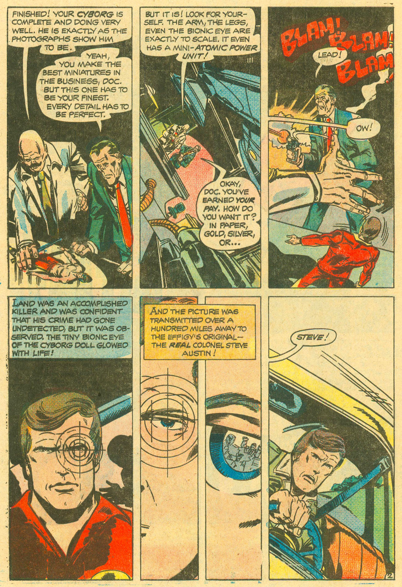 Read online The Six Million Dollar Man [comic] comic -  Issue #2 - 4