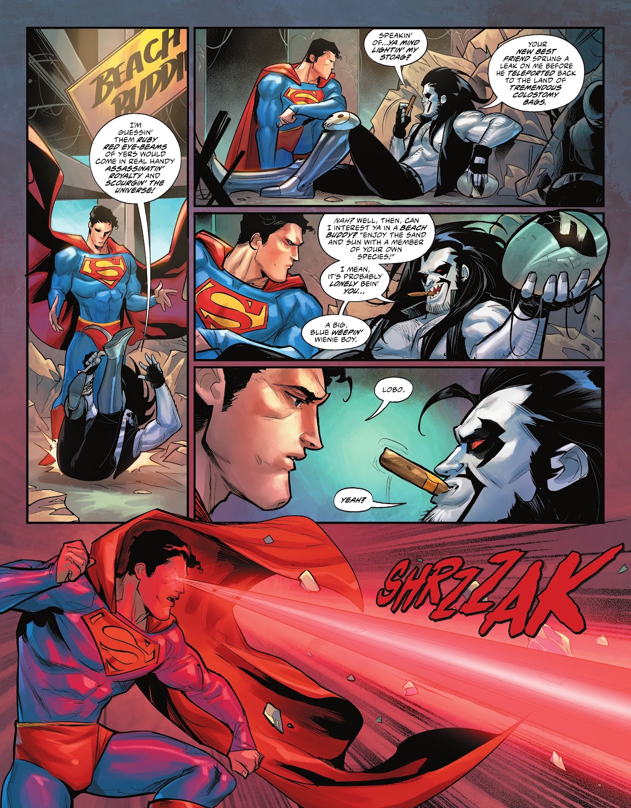 Superman vs. Lobo issue 1 - Page 22