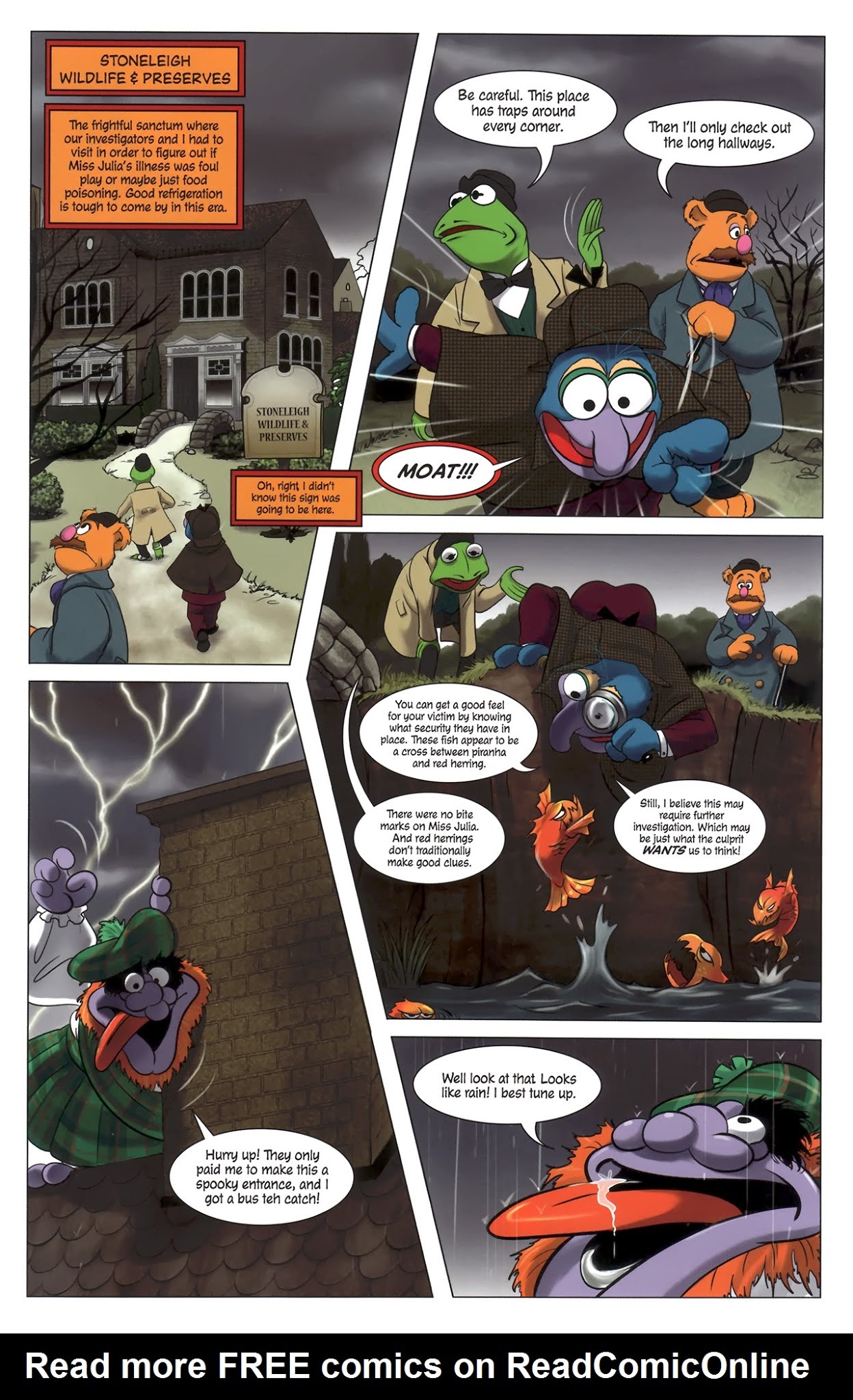 Read online Muppet Sherlock Holmes comic -  Issue #1 - 8