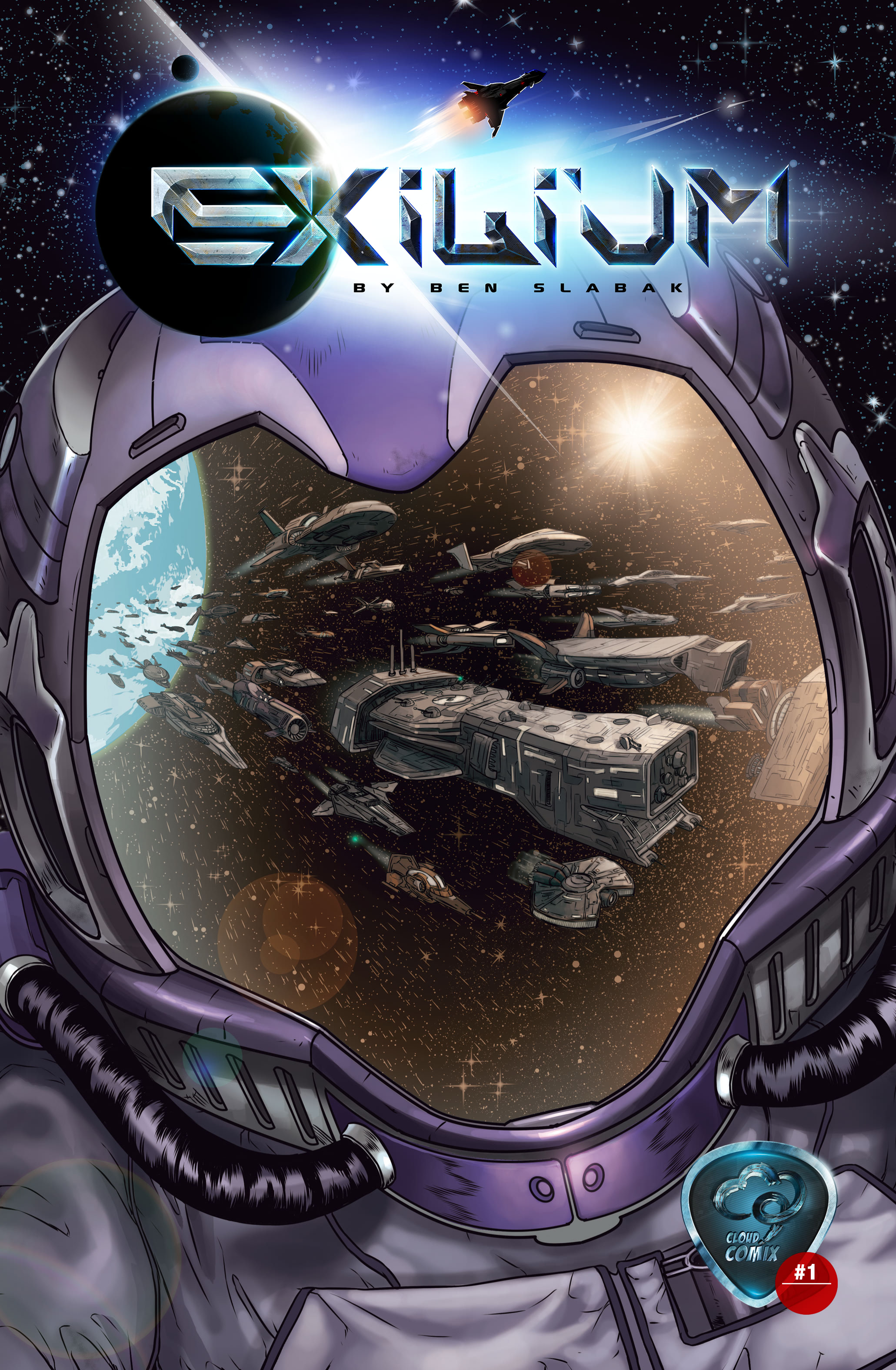 Read online Exilium comic -  Issue #1 - 1
