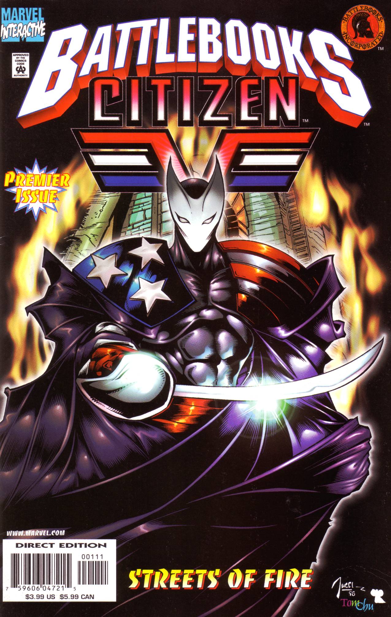 Read online Citizen V Battlebook: Streets of Fire comic -  Issue # Full - 1