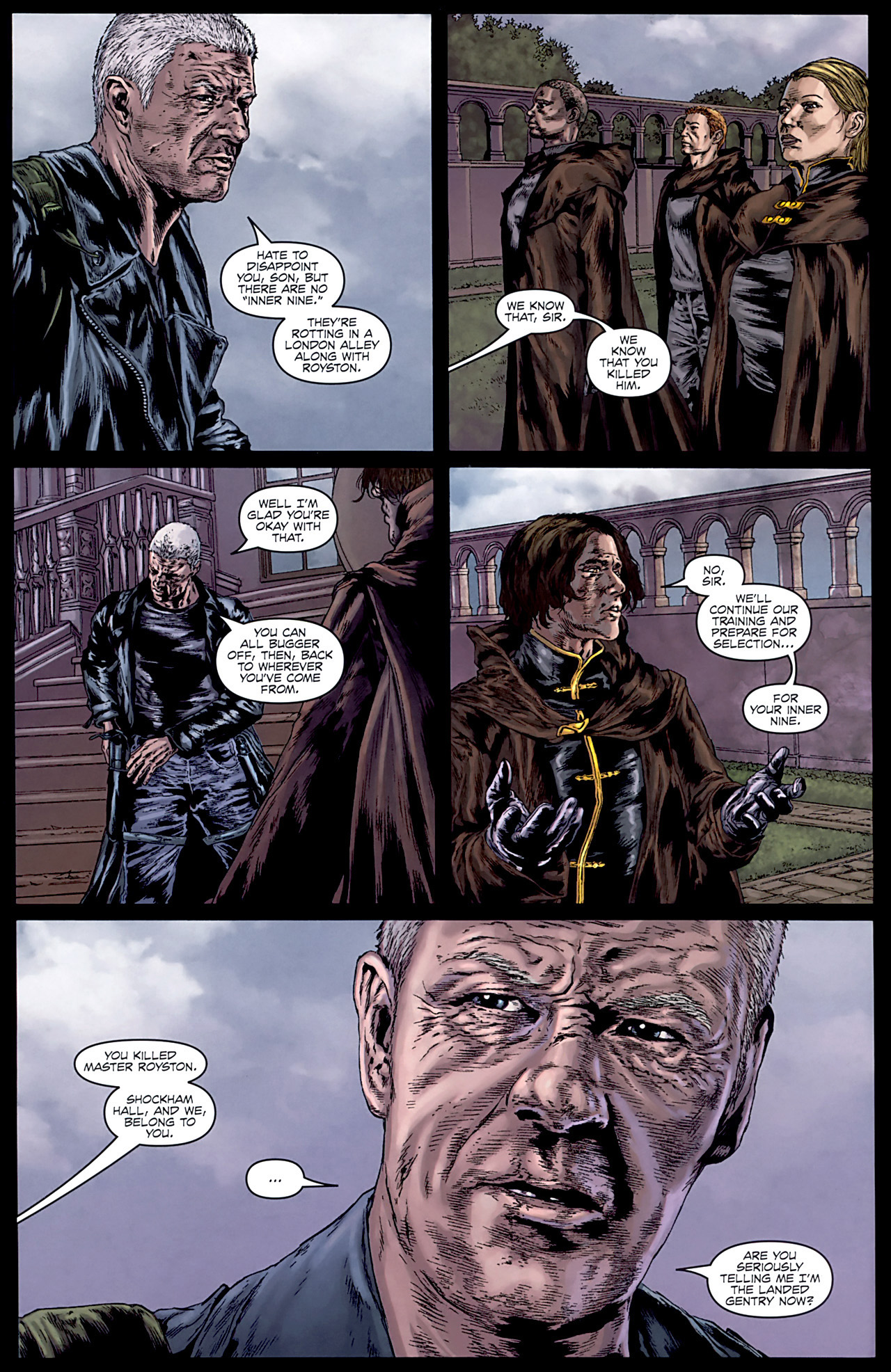 Read online Gravel comic -  Issue #6 - 8