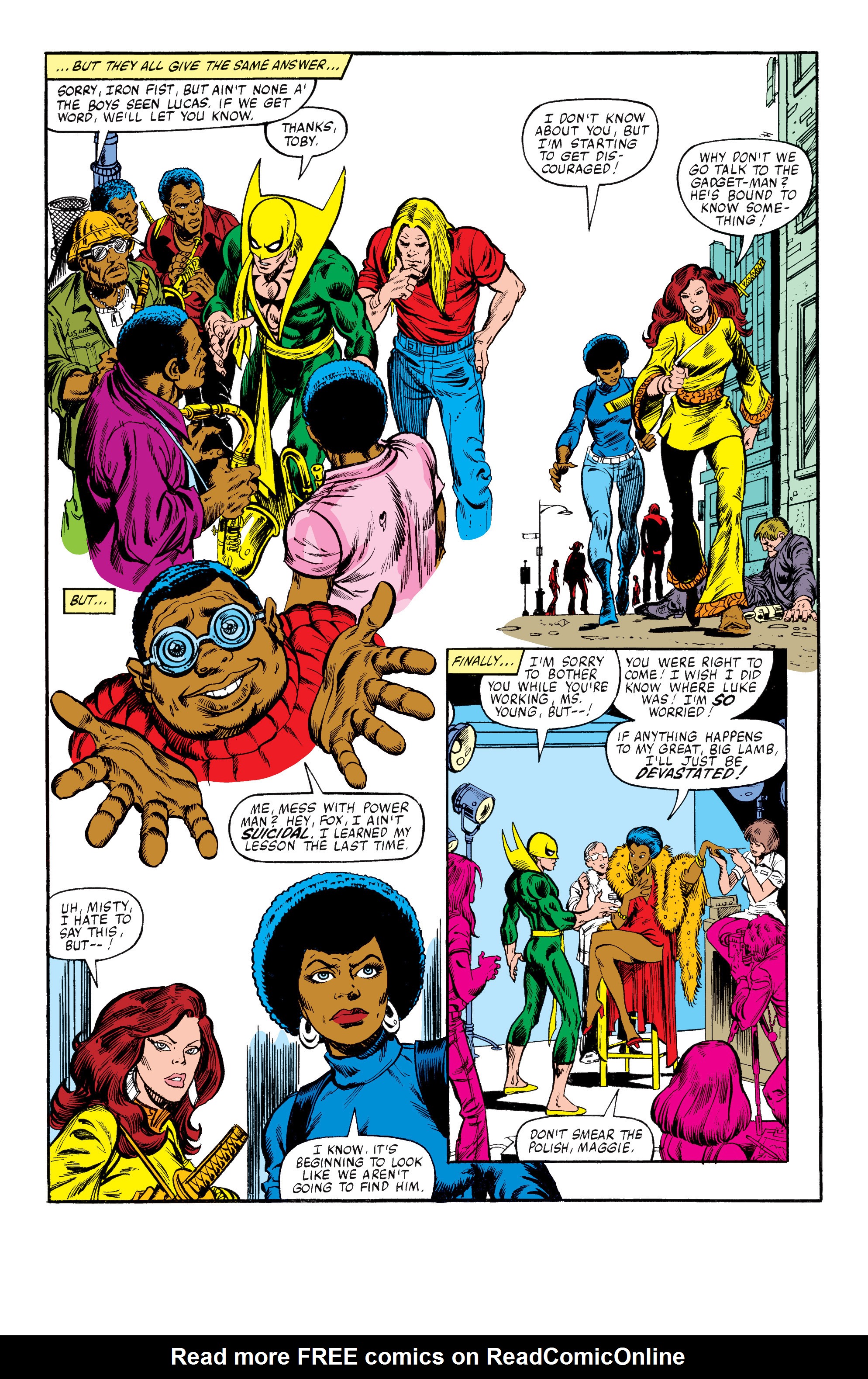 Read online Power Man and Iron Fist Epic Collection: Heroes For Hire comic -  Issue # TPB (Part 4) - 60