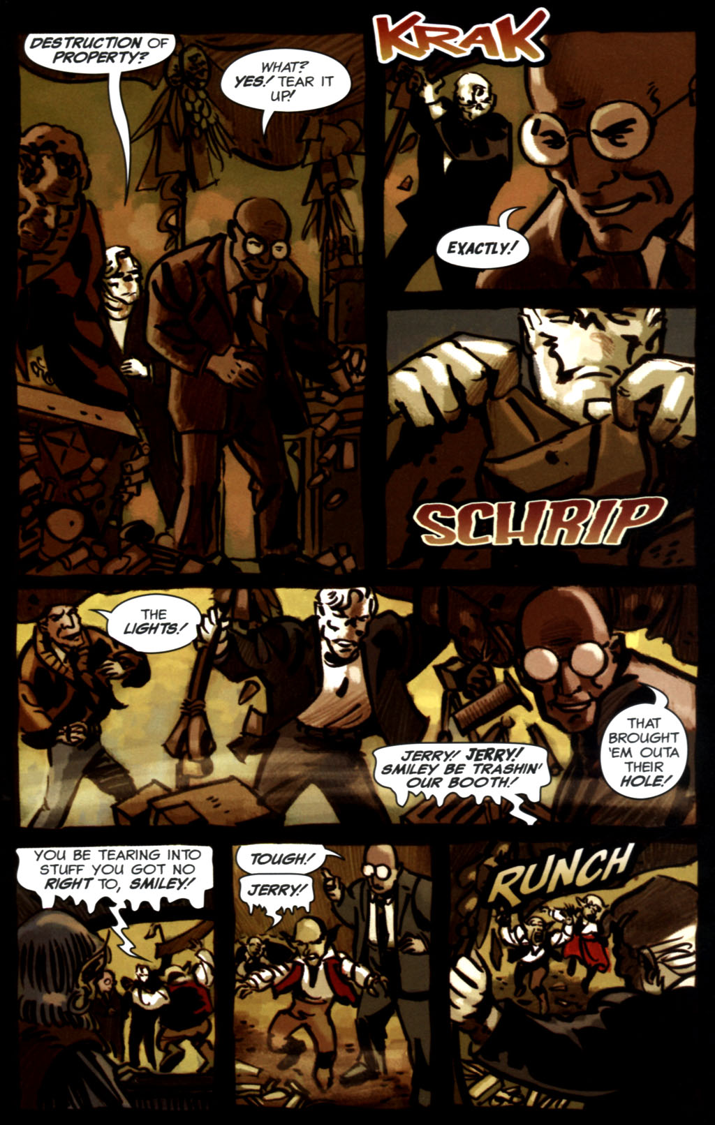 Read online Frankenstein Mobster comic -  Issue #3 - 24