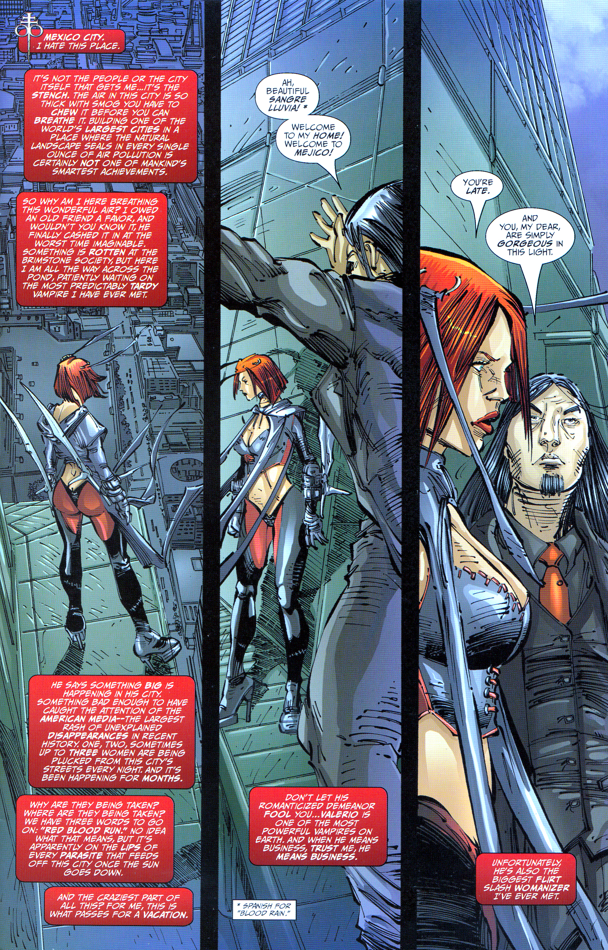 Read online BloodRayne: Red Blood Run comic -  Issue #1 - 7