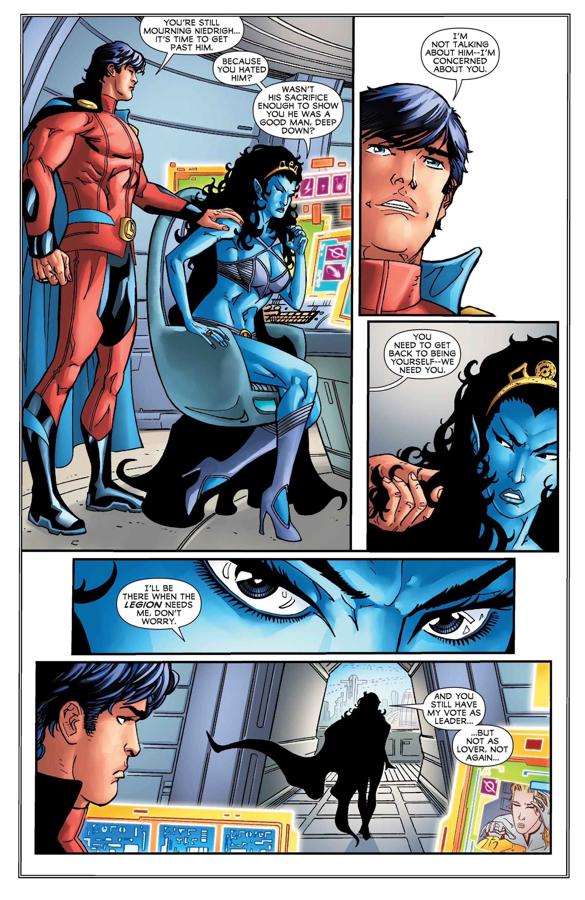 Read online Legion of Super-Heroes (2011) comic -  Issue #16 - 12