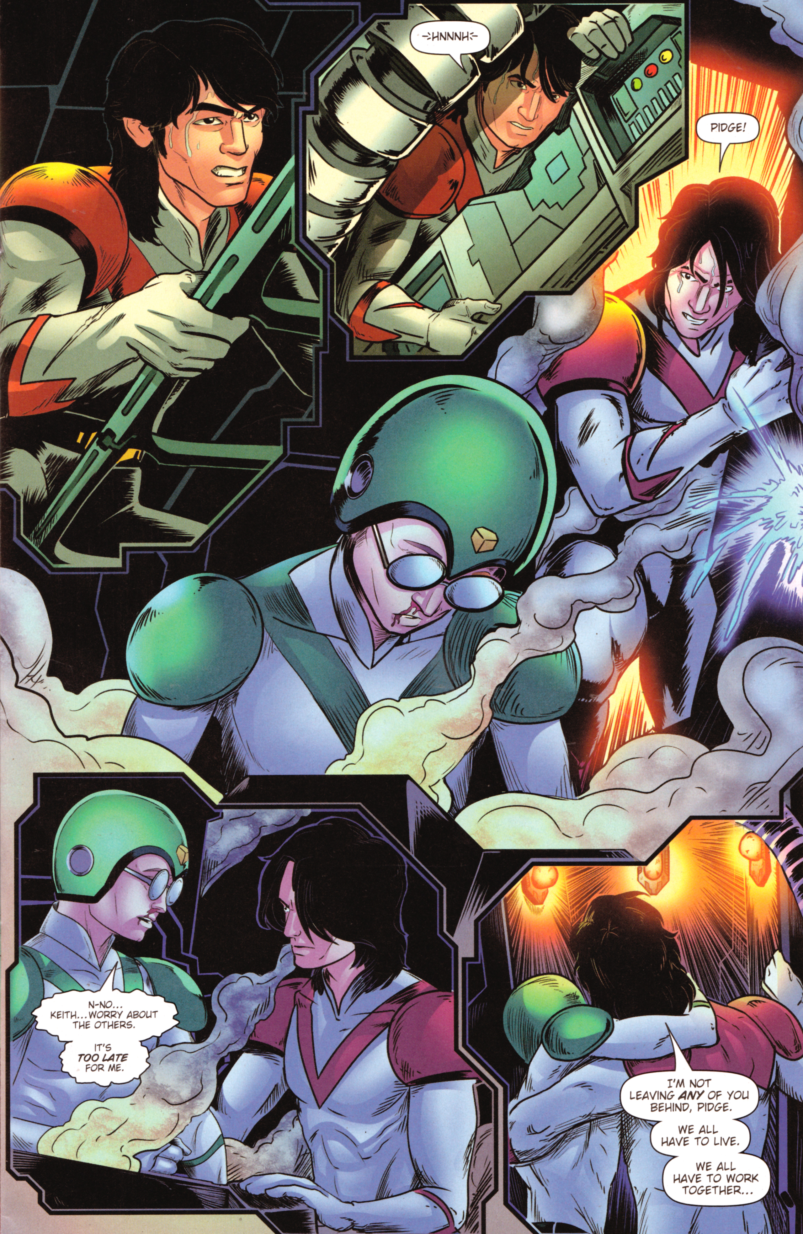 Read online Voltron: From the Ashes comic -  Issue #4 - 12