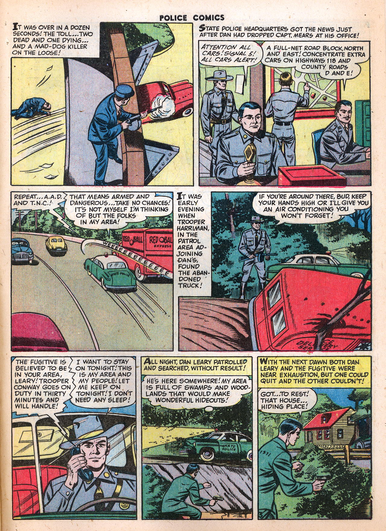 Read online Police Comics comic -  Issue #106 - 45