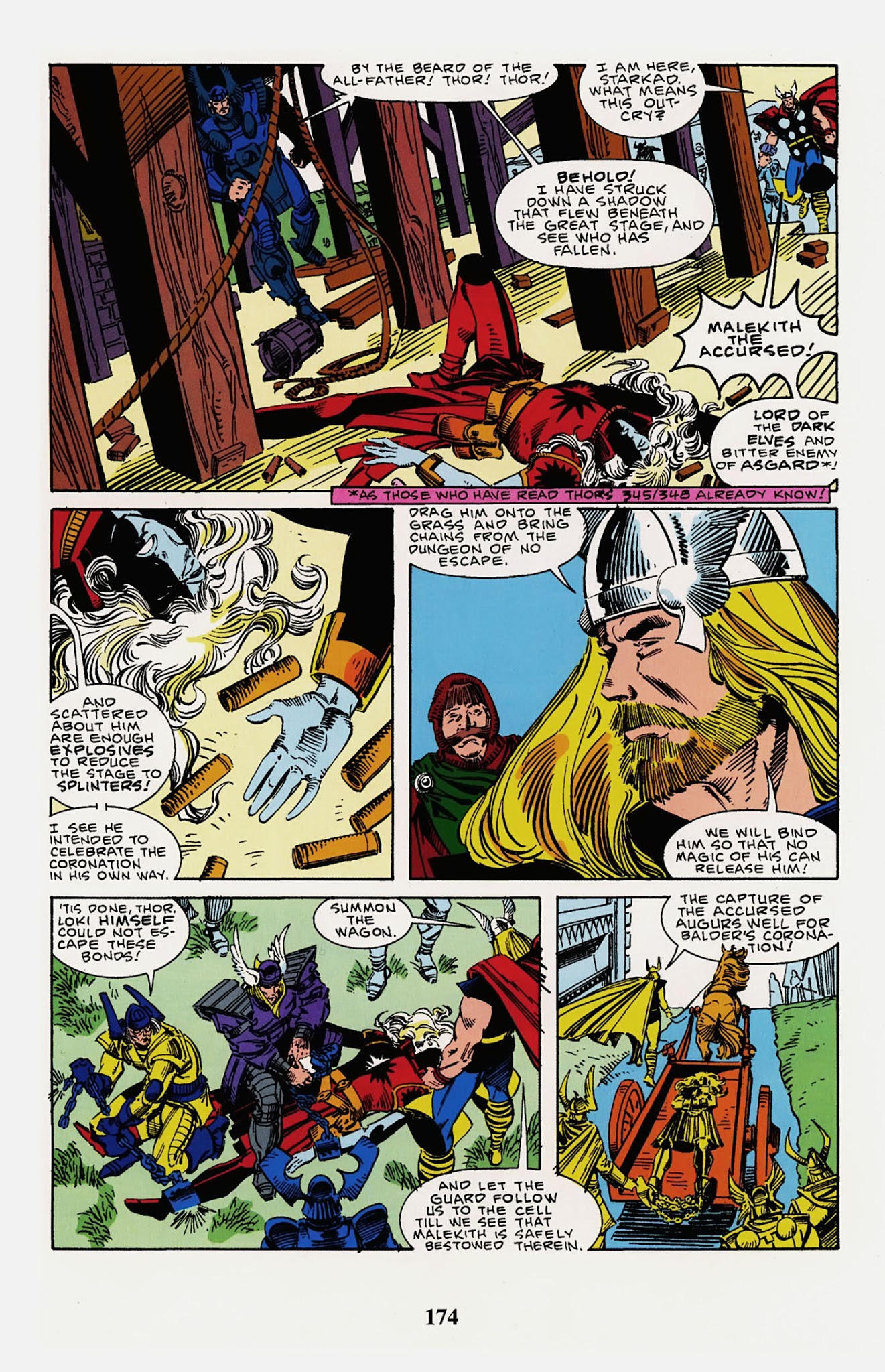 Read online Thor Visionaries: Walter Simonson comic -  Issue # TPB 3 - 176