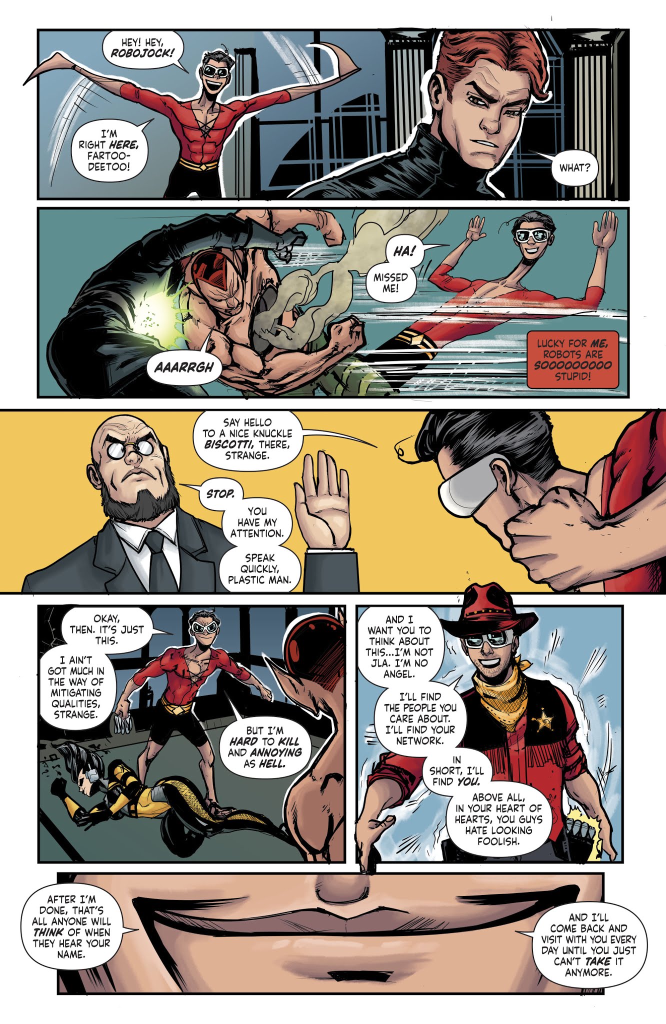 Read online Plastic Man (2018) comic -  Issue #6 - 17