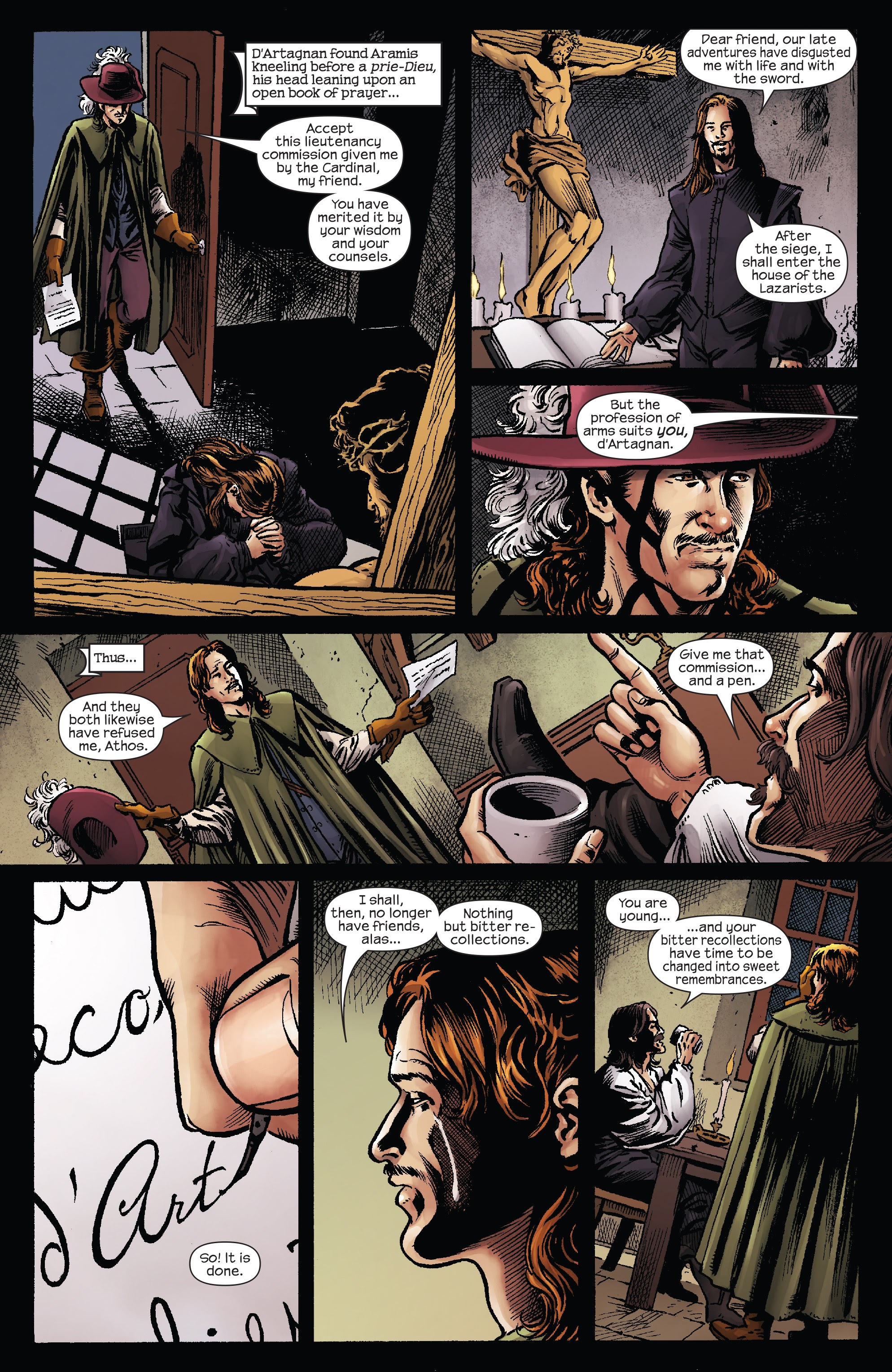 Read online Marvel Illustrated: The Three Musketeers comic -  Issue #6 - 22