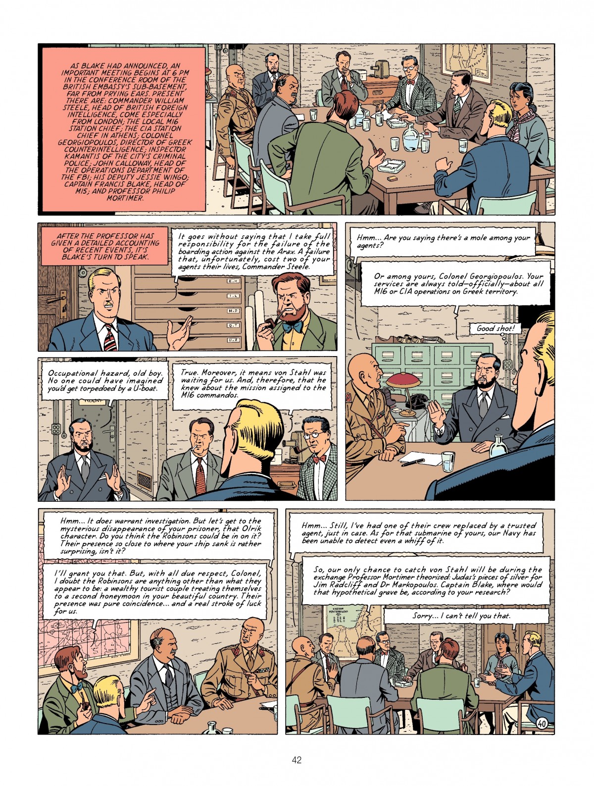 Read online Blake & Mortimer comic -  Issue #14 - 42