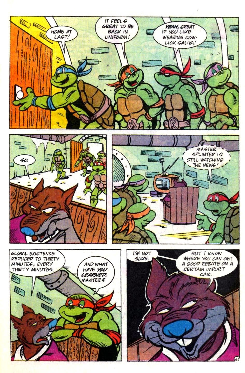 Read online Teenage Mutant Ninja Turtles Adventures (1989) comic -  Issue #8 - 28