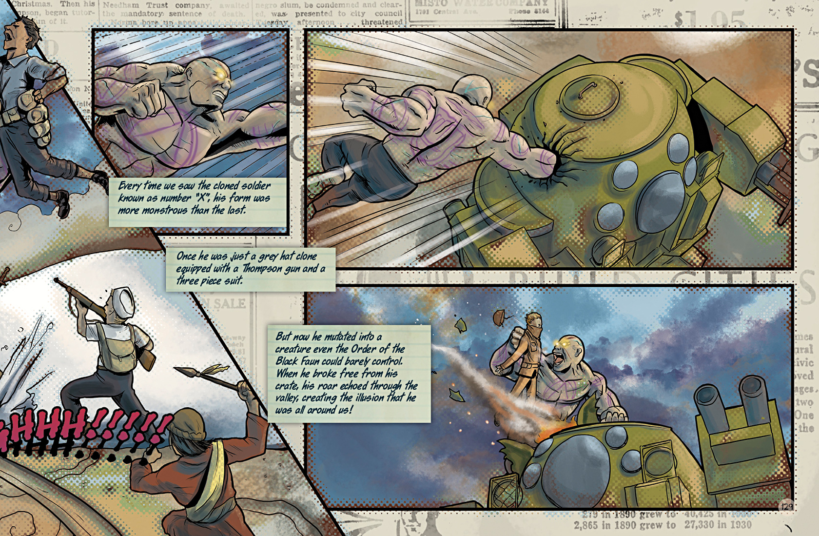 Read online The Adventures of the 19XX comic -  Issue #3 - 126