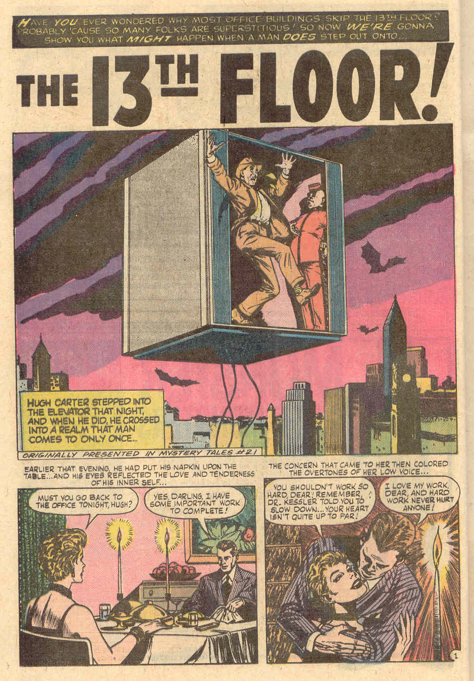 Read online Mystery Tales comic -  Issue #21 - 2