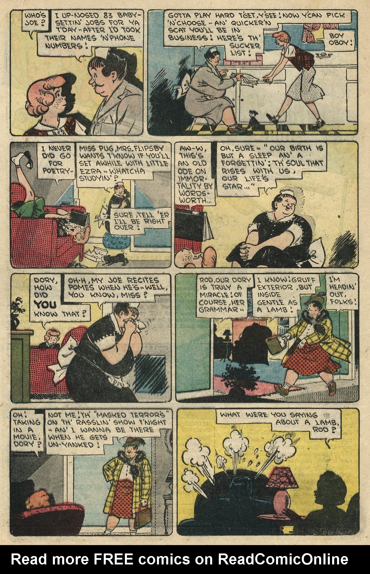 Read online Boots and Her Buddies (1955) comic -  Issue #3 - 14