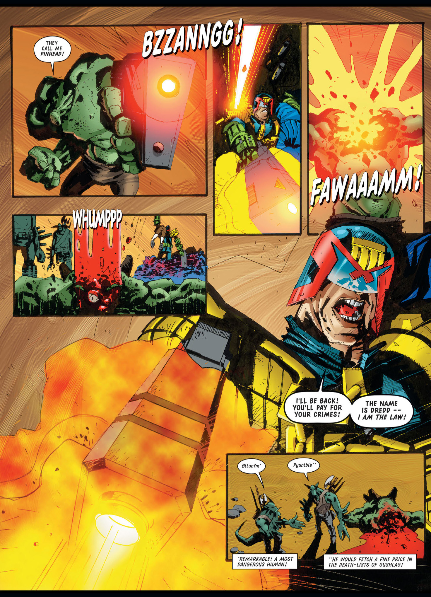 Read online Judge Dredd: The Complete Case Files comic -  Issue # TPB 31 - 232