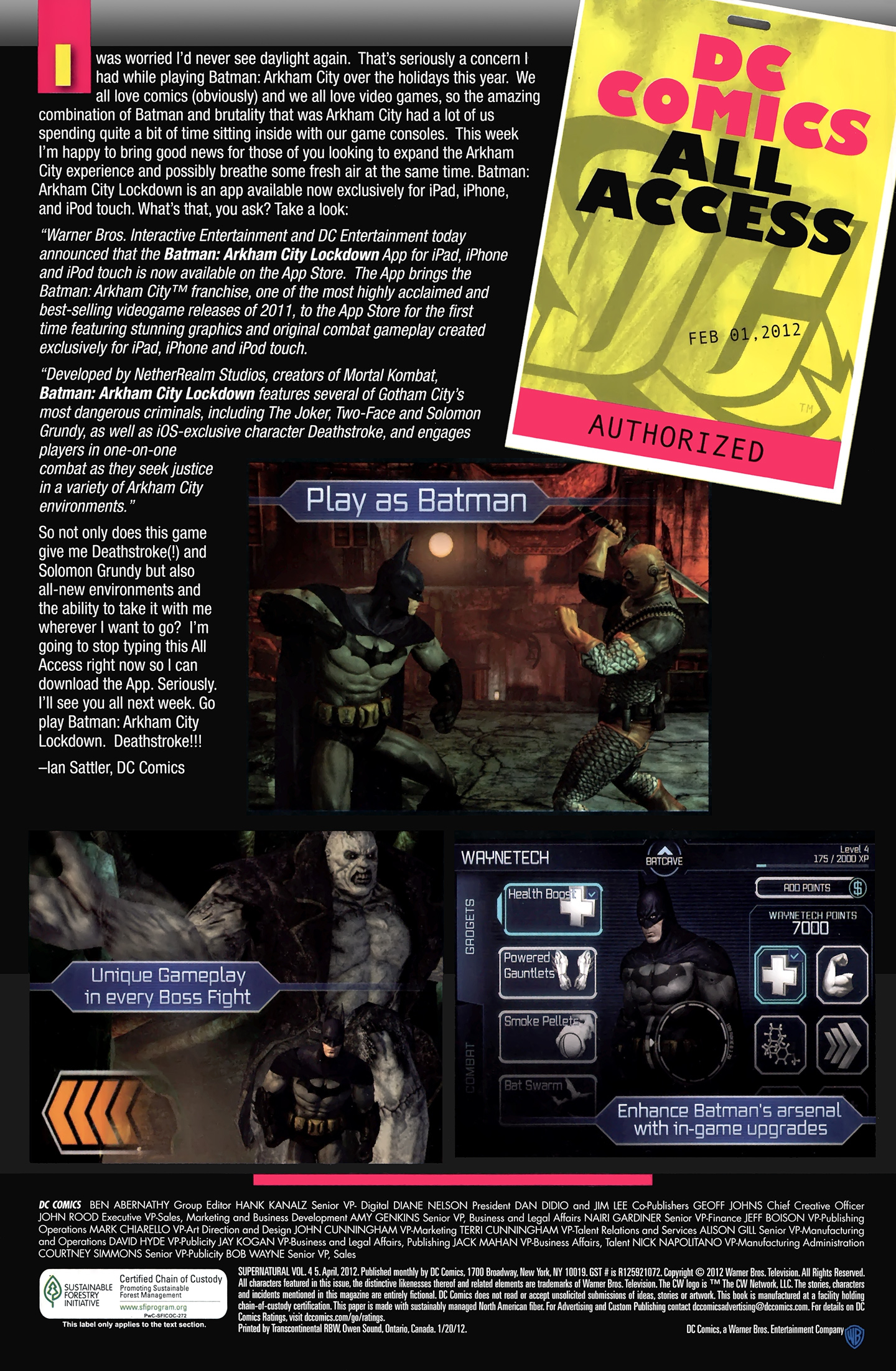 Read online Supernatural comic -  Issue #5 - 22