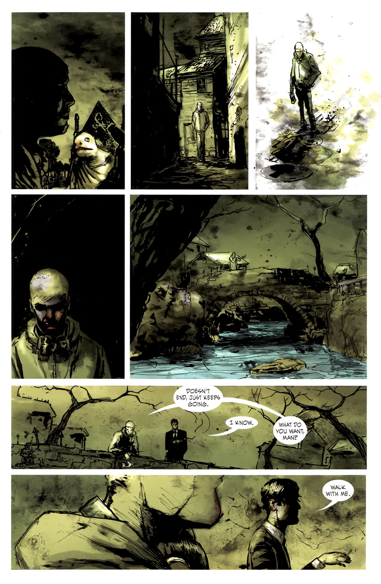 Read online Green Wake comic -  Issue #1 - 15