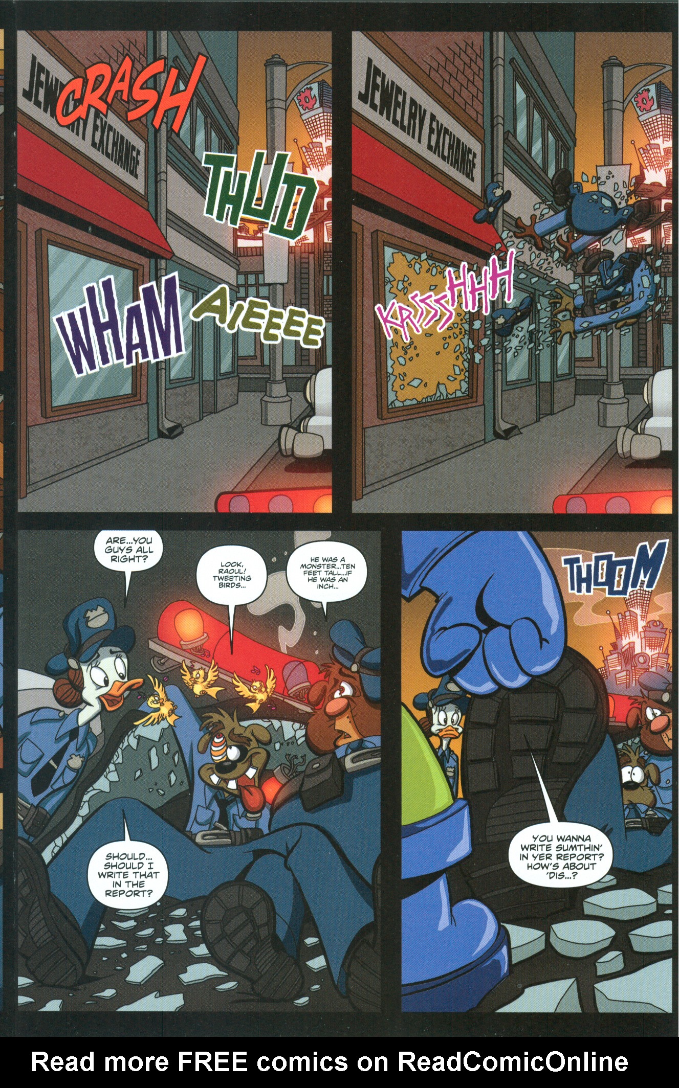 Read online Disney Darkwing Duck comic Issue 4