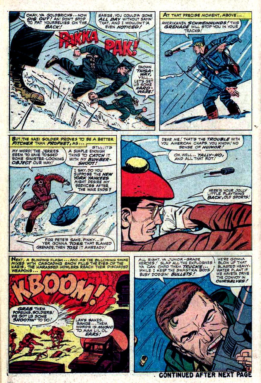 Read online Sgt. Fury comic -  Issue #32 - 18
