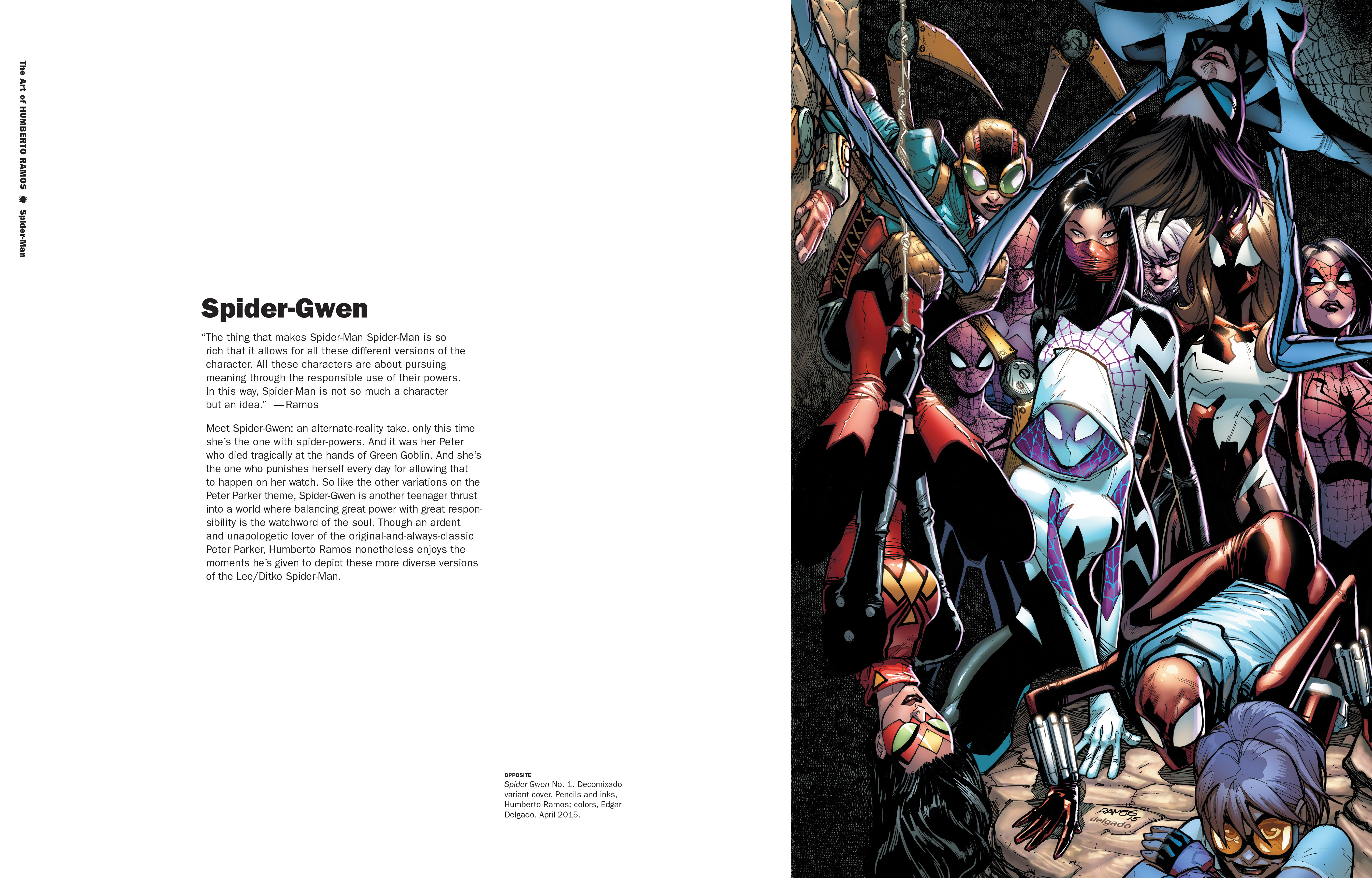 Read online Marvel Monograph: The Art of Humberto Ramos: Spider-Man comic -  Issue # TPB - 30