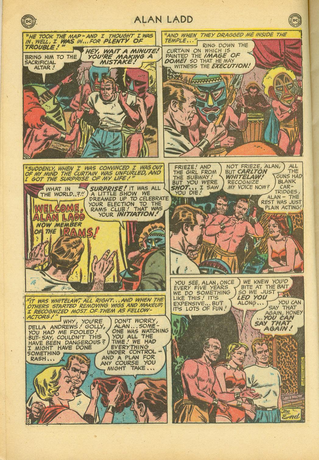 Read online Adventures of Alan Ladd comic -  Issue #5 - 10