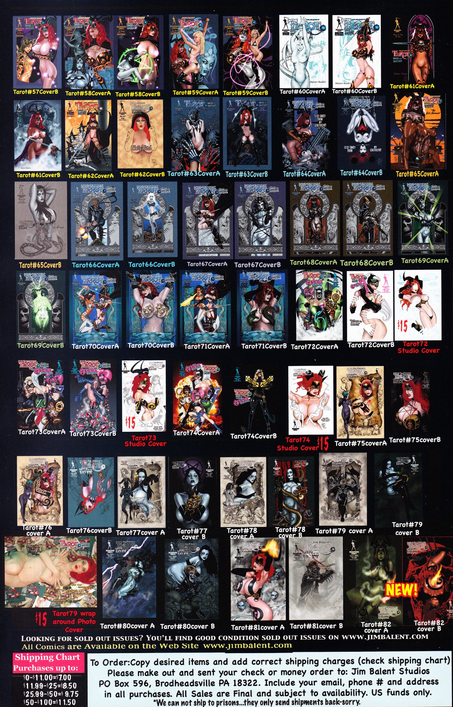 Read online Tarot: Witch of the Black Rose comic -  Issue #82 - 34