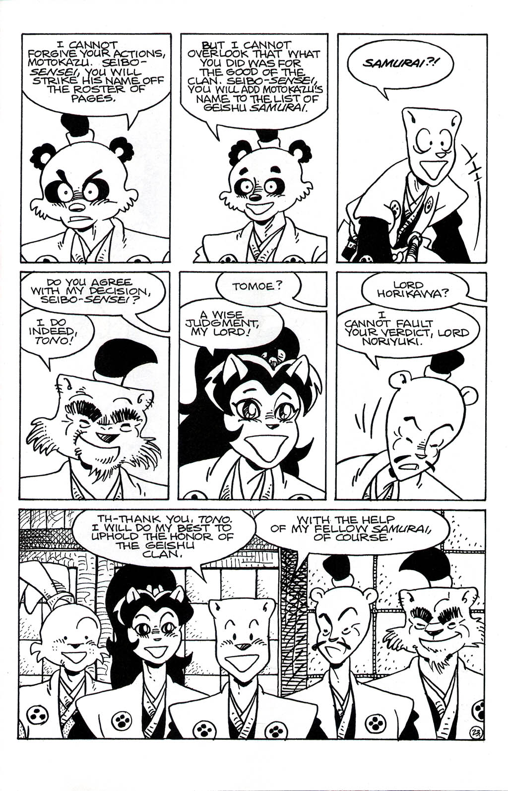 Usagi Yojimbo (1996) Issue #89 #89 - English 23