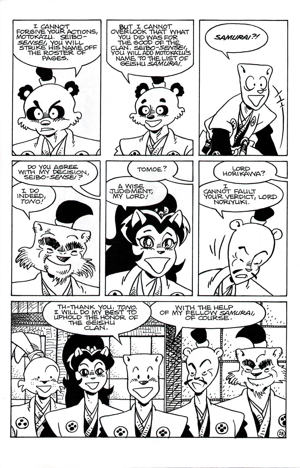 Read online Usagi Yojimbo (1996) comic -  Issue #89 - 23