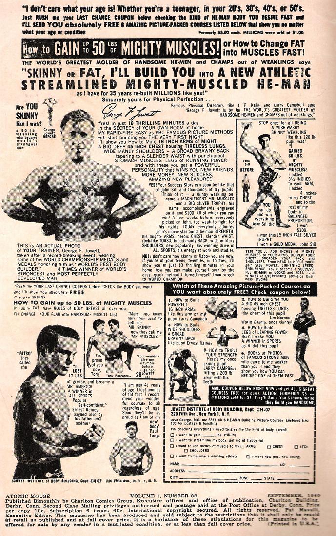 Read online Atomic Mouse comic -  Issue #38 - 2