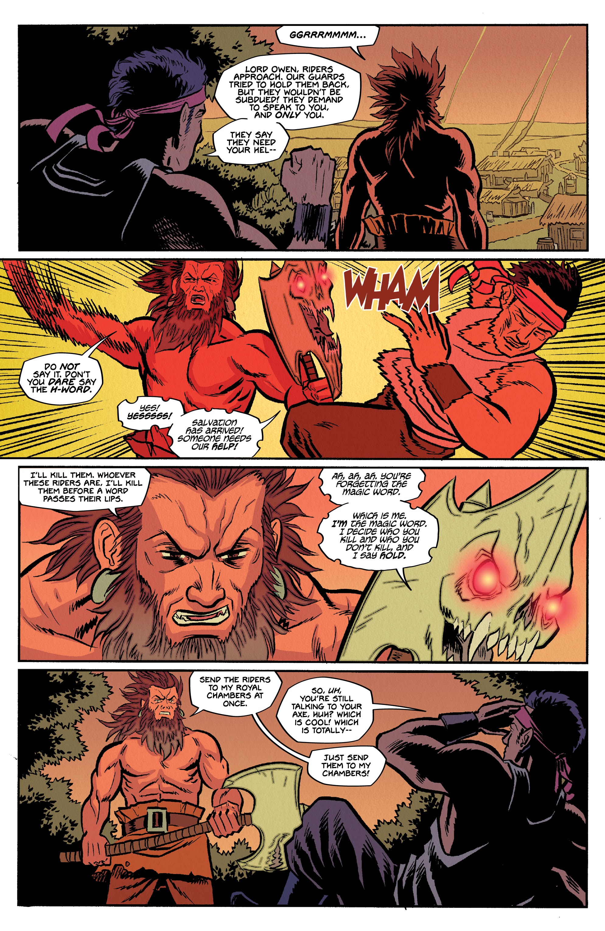 Read online Barbaric: The Harvest Blades comic -  Issue # Full - 11