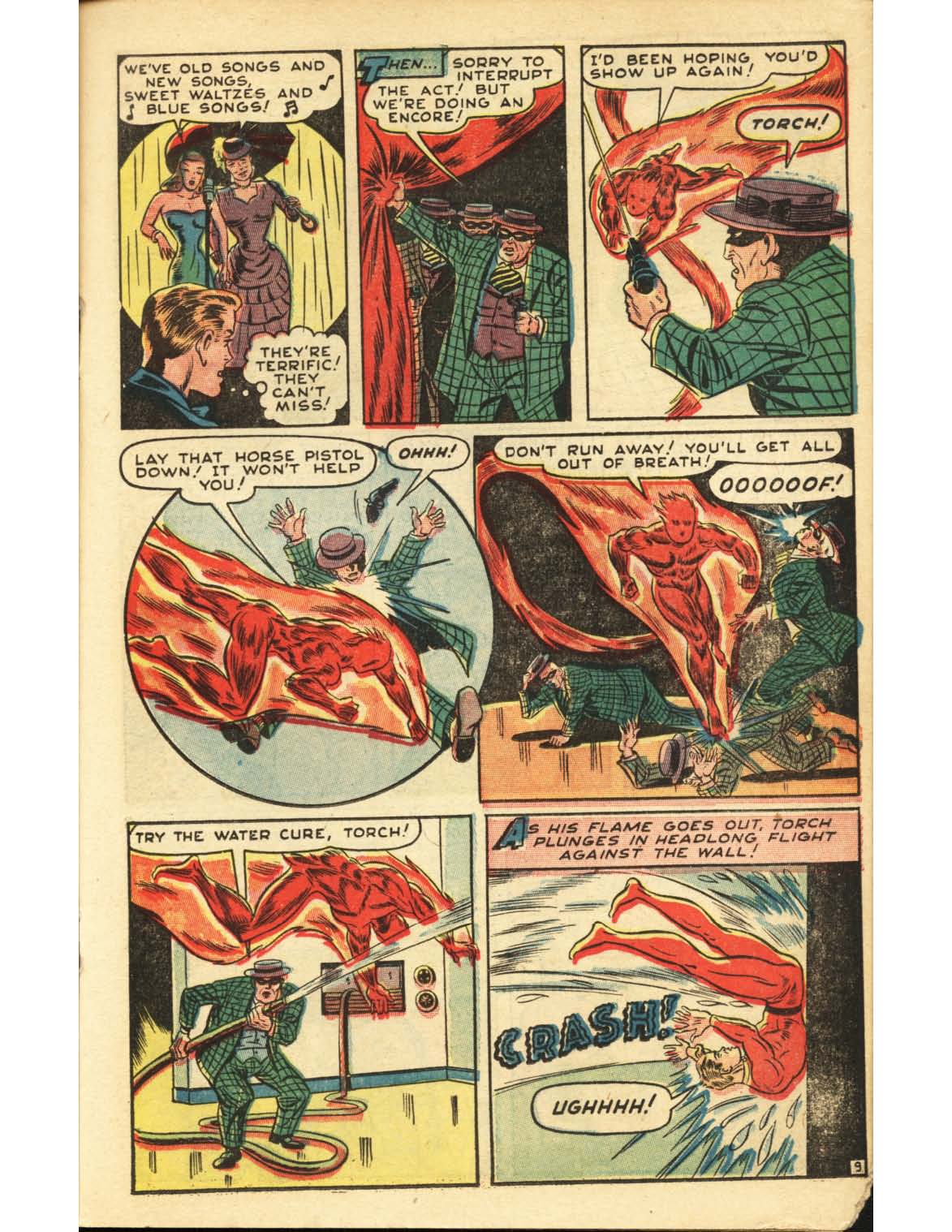 Read online The Human Torch (1940) comic -  Issue #30 - 12