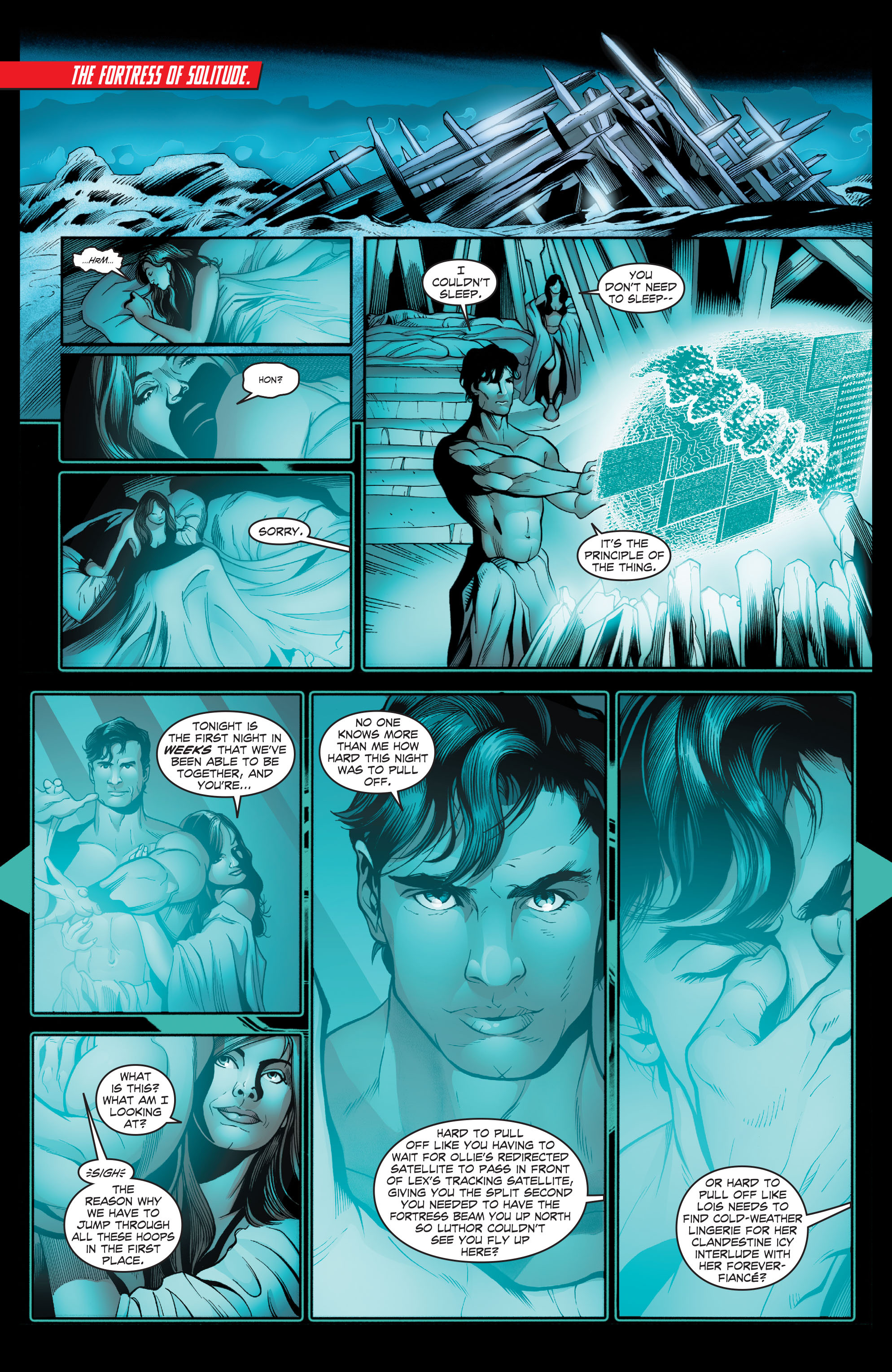 Read online Smallville Season 11 [II] comic -  Issue # TPB 2 - 7